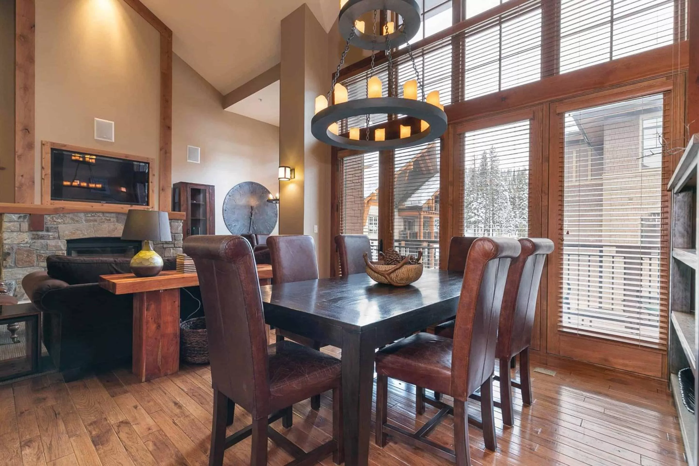 Dining Area in East West Hospitality at Tahoe