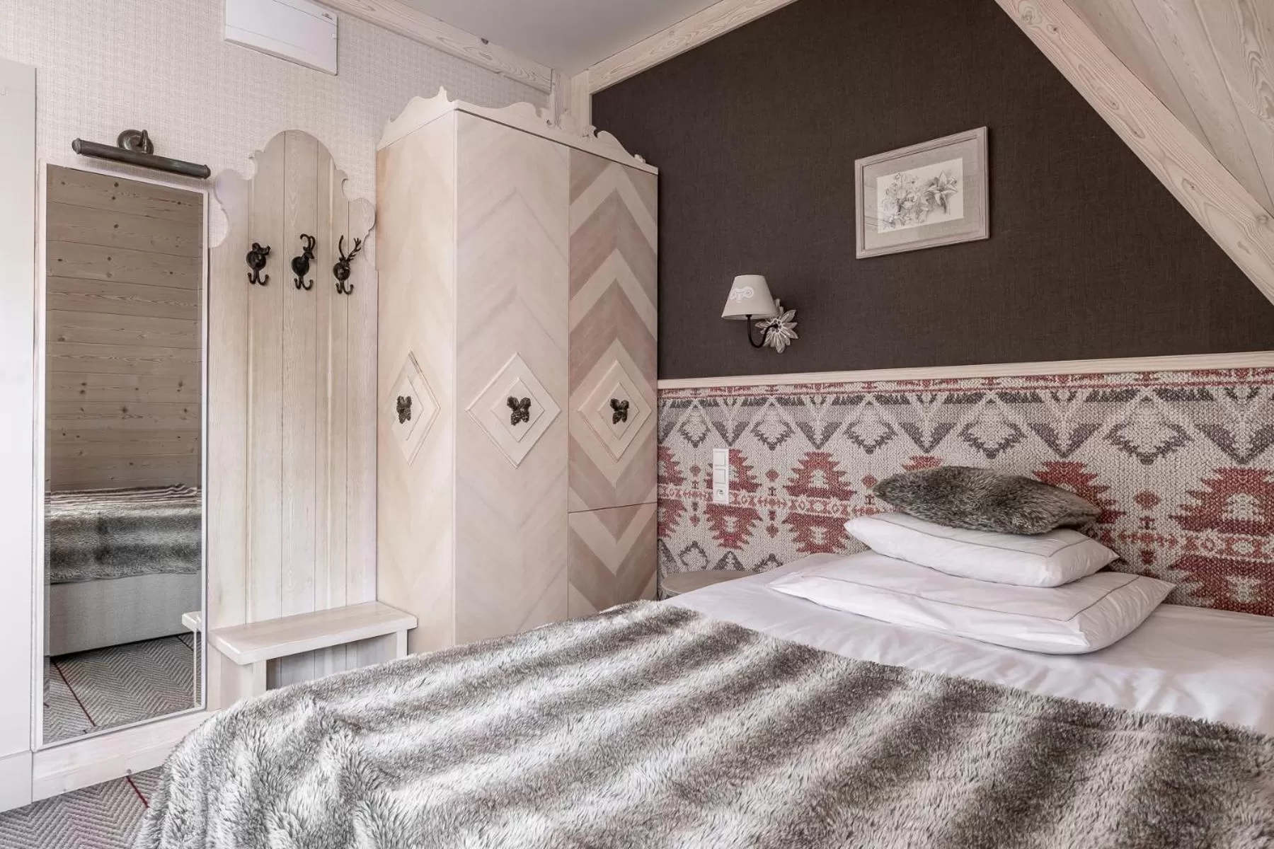 Bedroom, Bed in Aries Hotel & SPA Zakopane