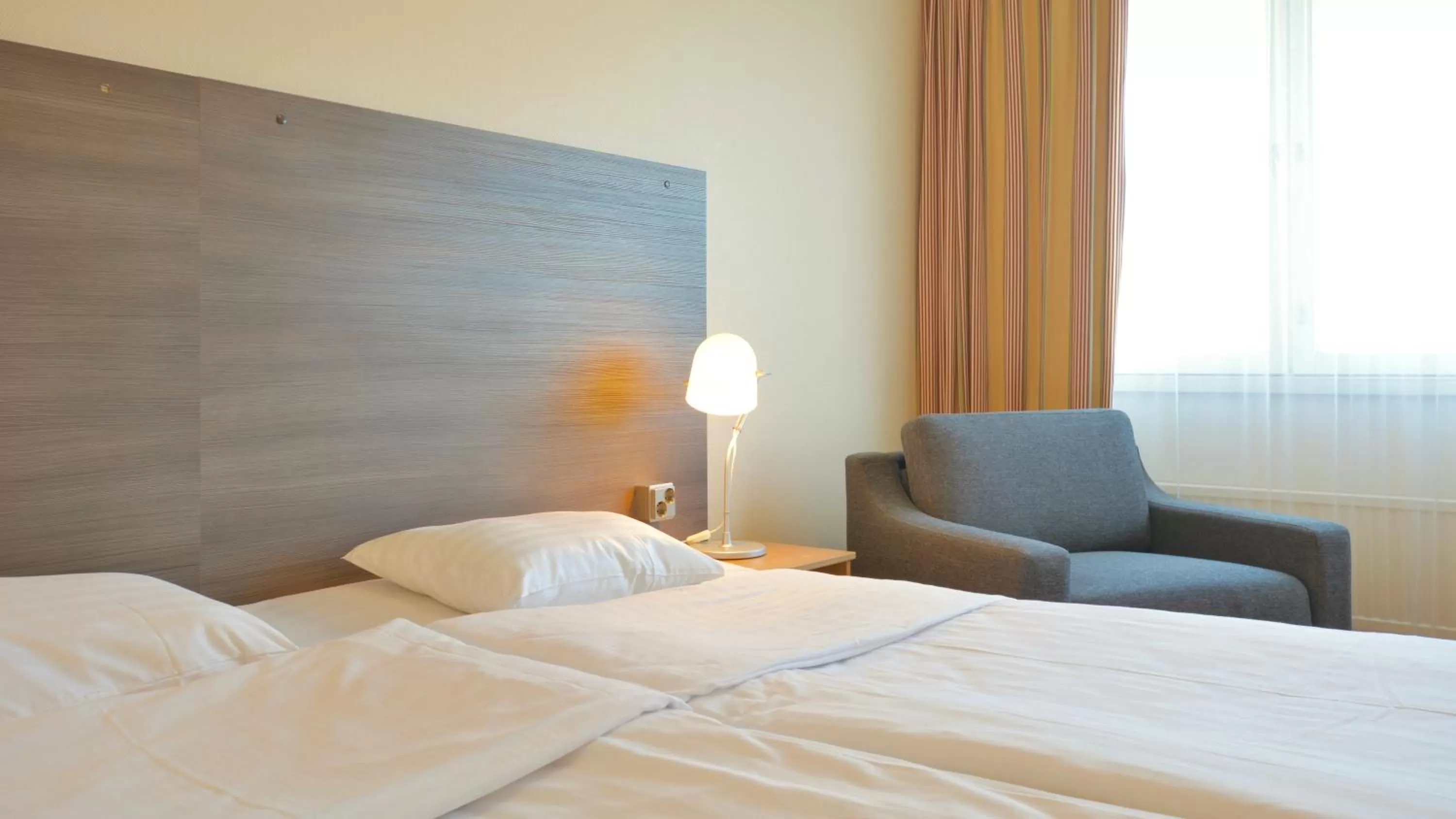 Decorative detail, Bed in Torget Aparthotel