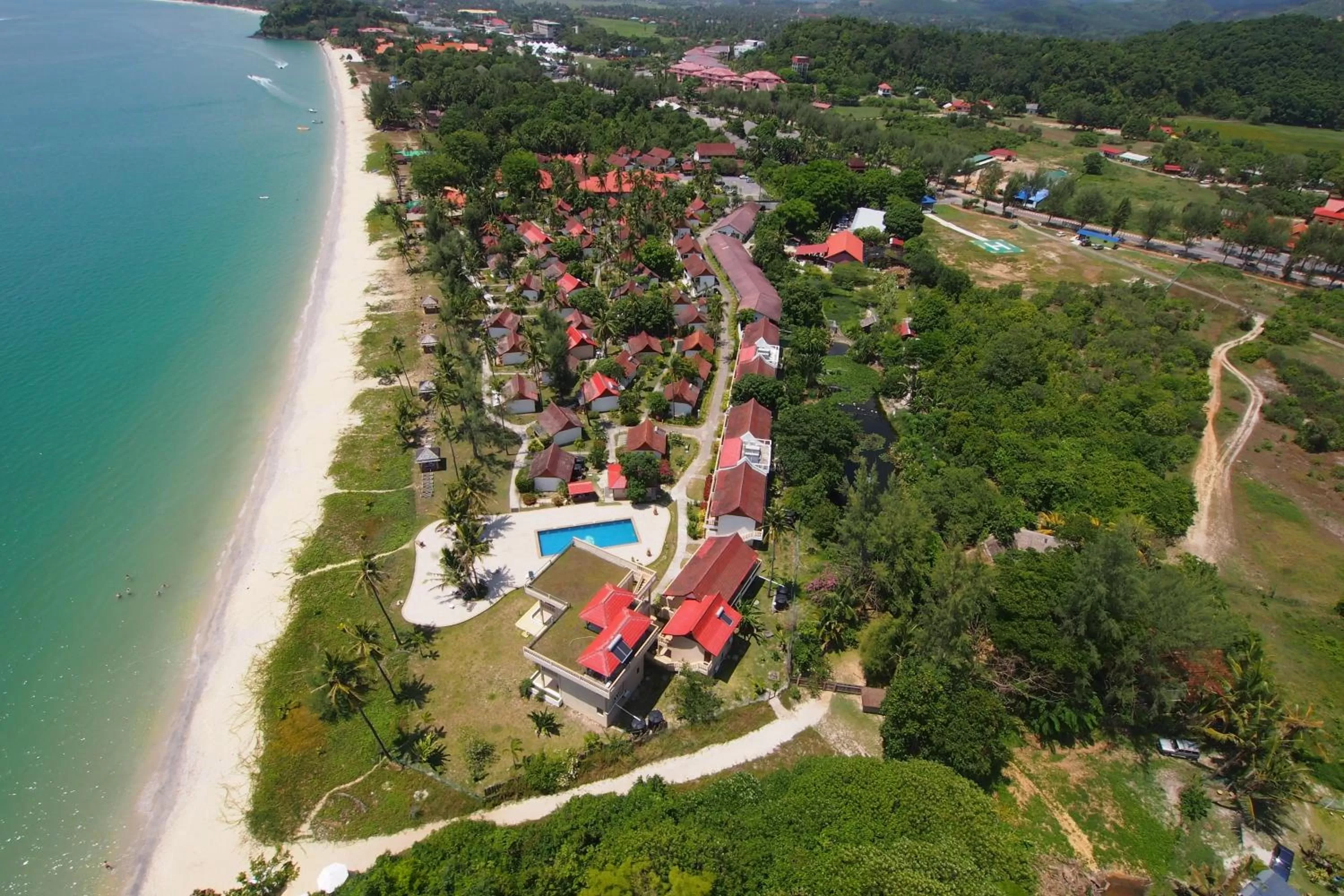 Bird's eye view in Frangipani Langkawi Resort