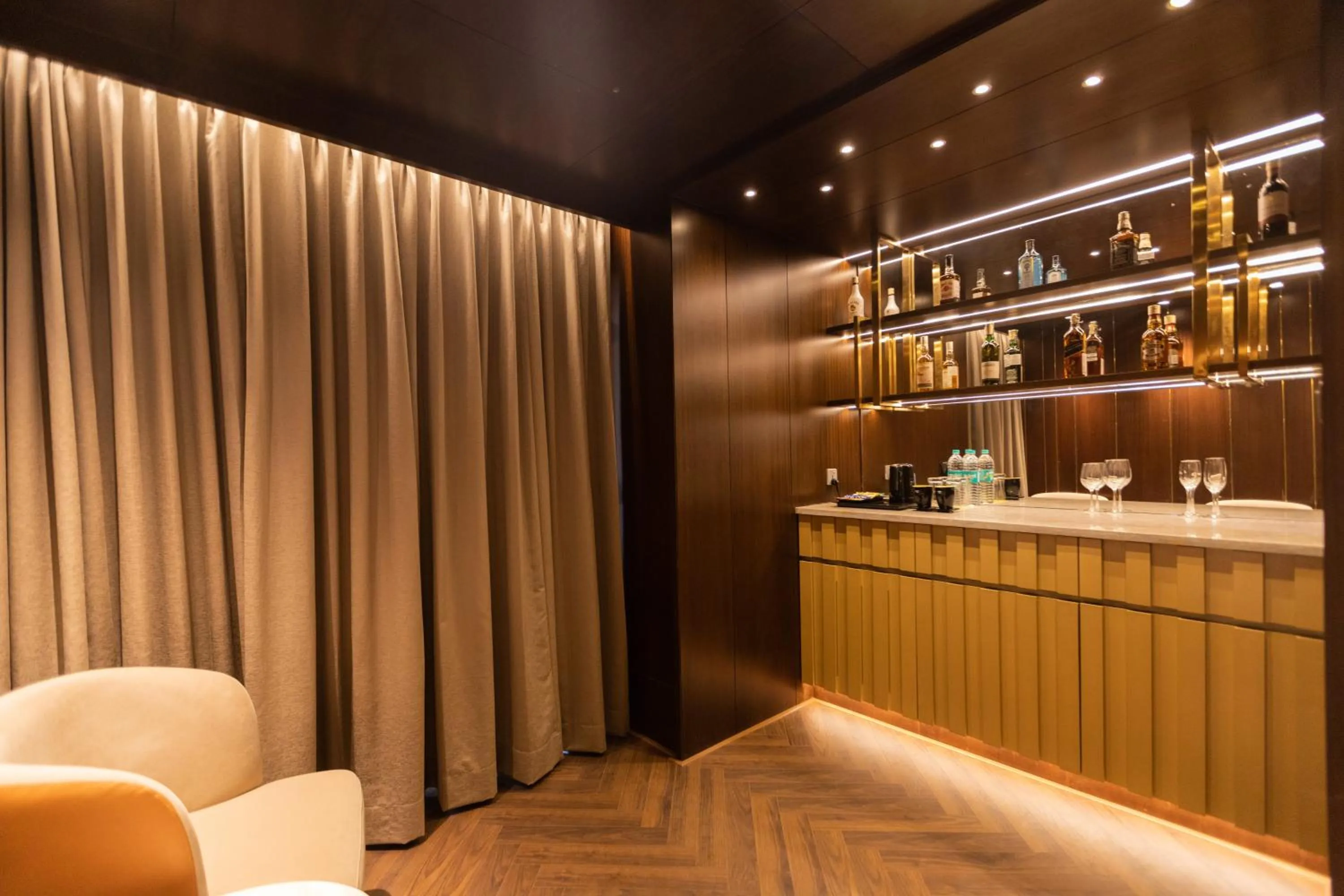 Living room in The Corinthians Resort