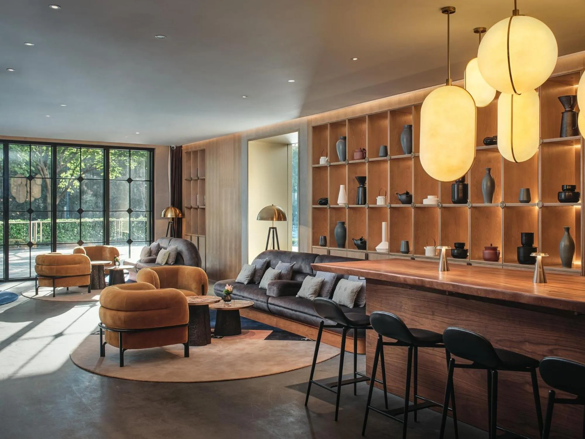 Restaurant/places to eat in Hotel Indigo Hangzhou Uptown,Close to Westlake , boutique design hotel with freeflow minibar