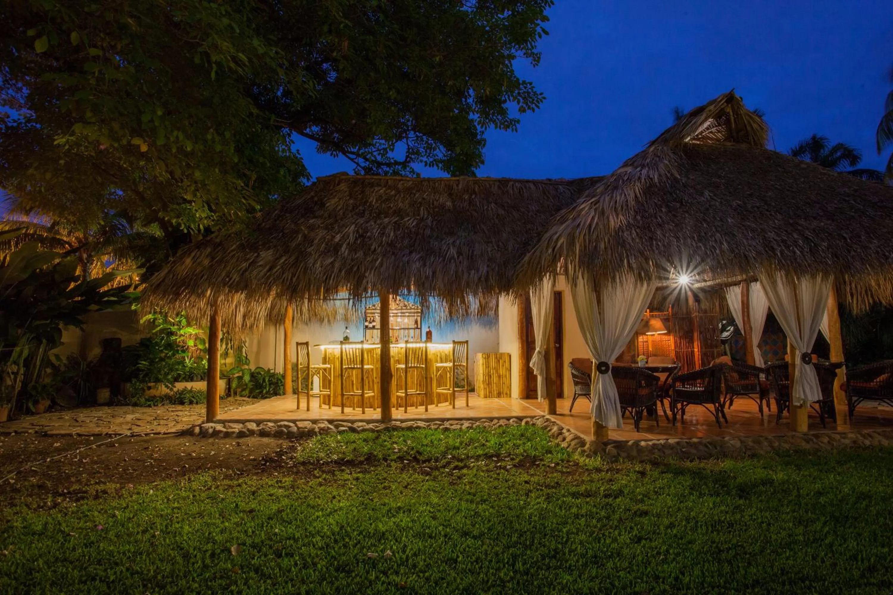Garden in Hotel Los Robles, Managua, Nicaragua
