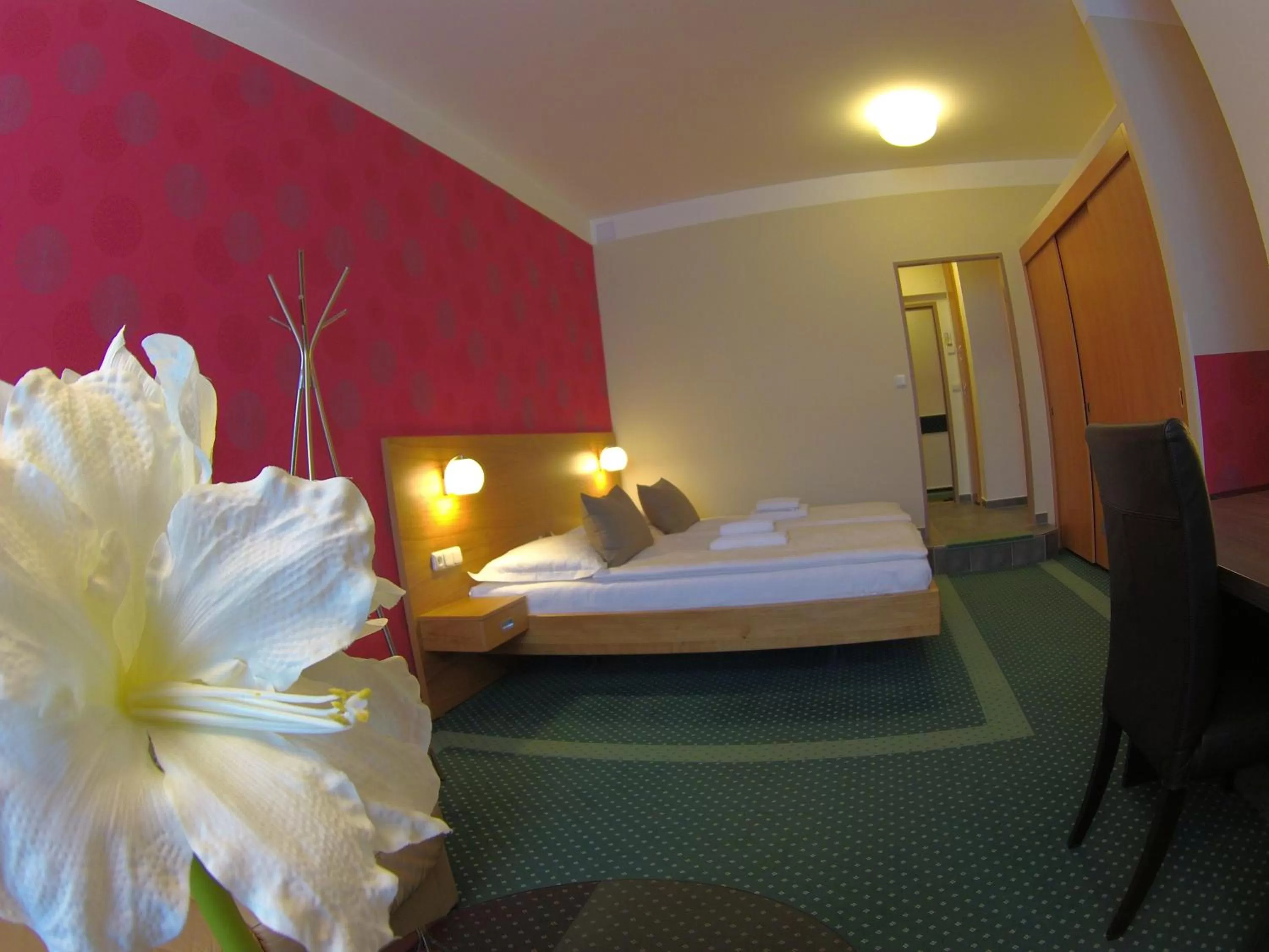 Bed in Hotel Vacek Pod Věží