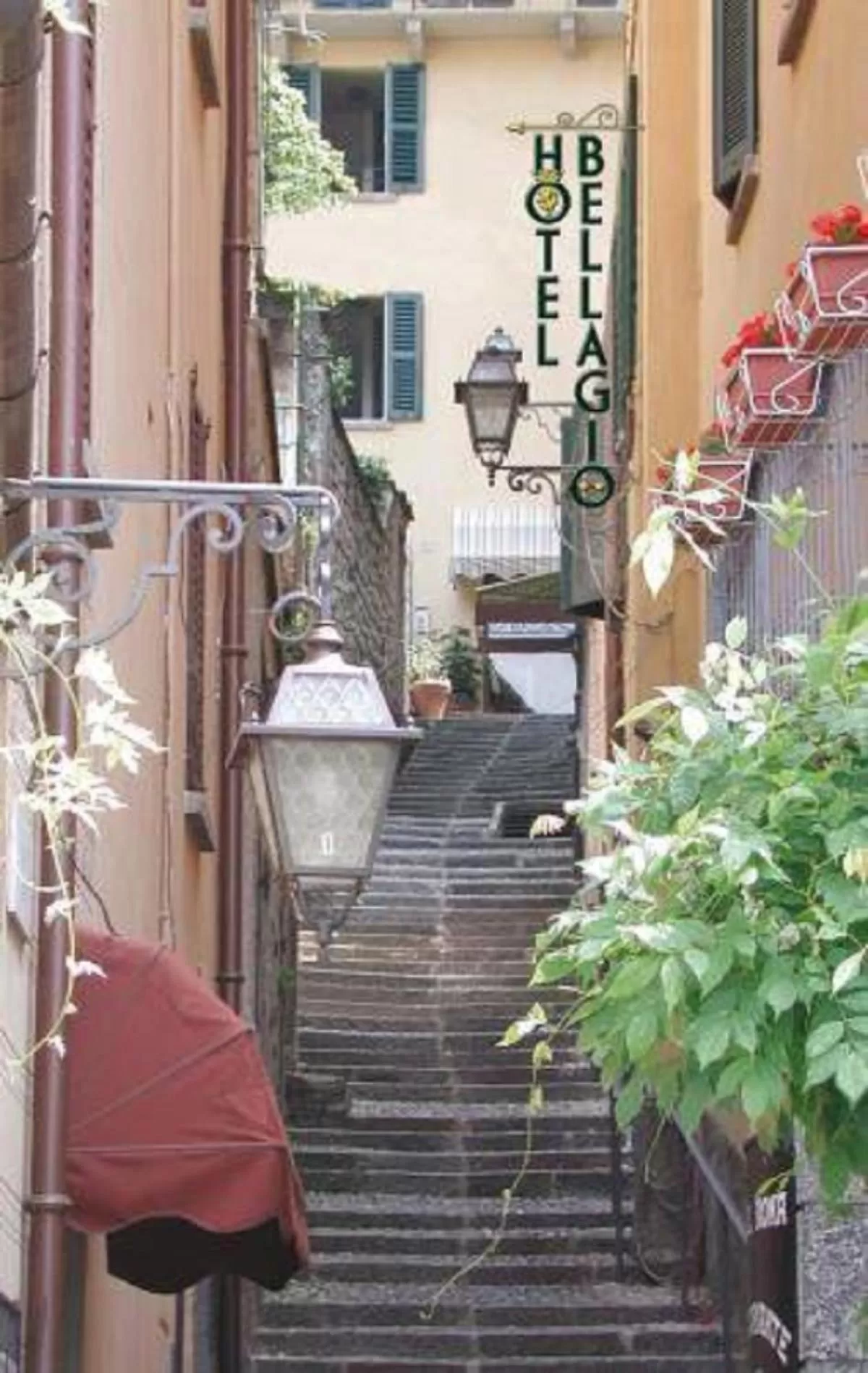 Facade/entrance in Hotel Bellagio