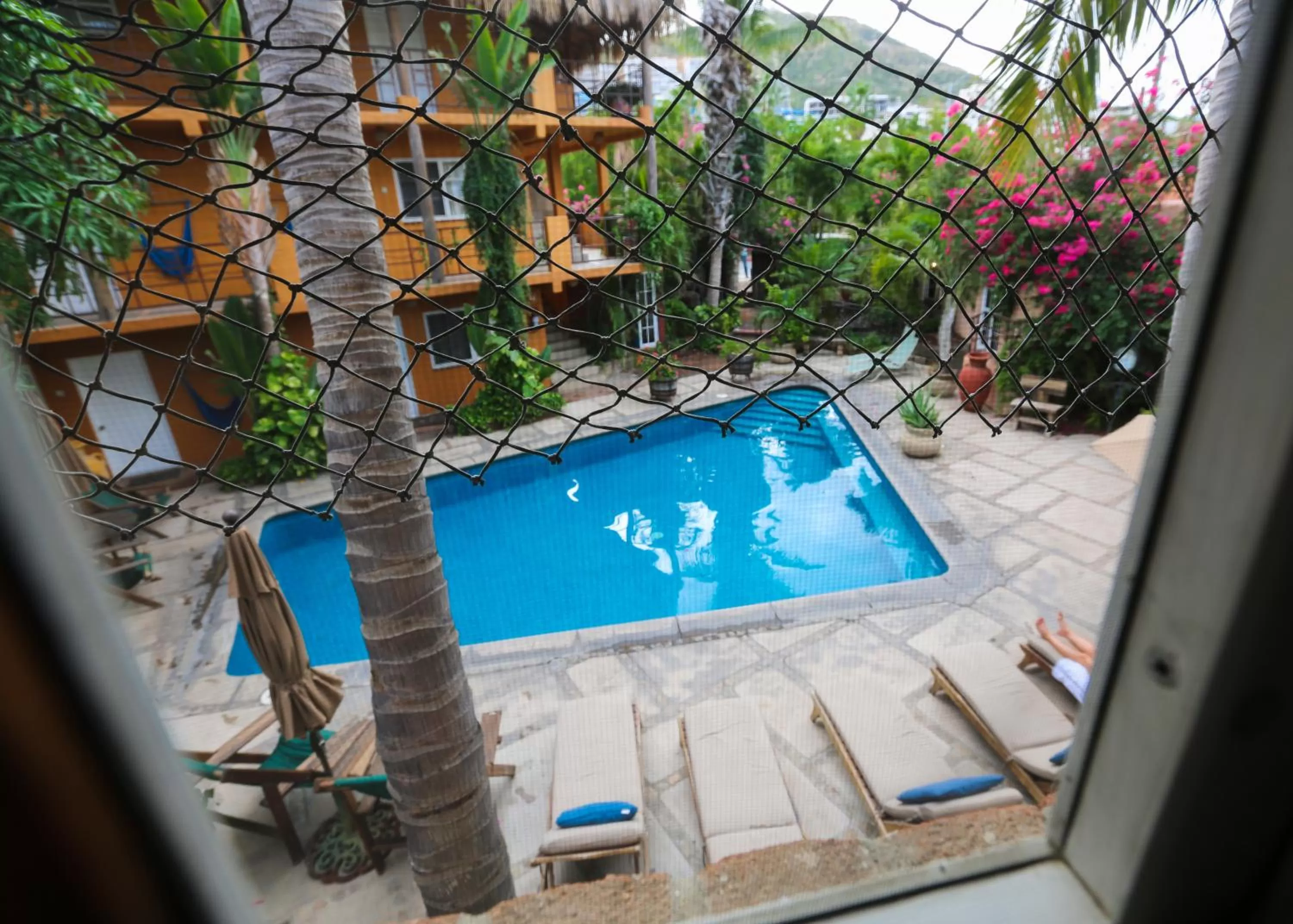 Swimming pool in The Bungalows Hotel