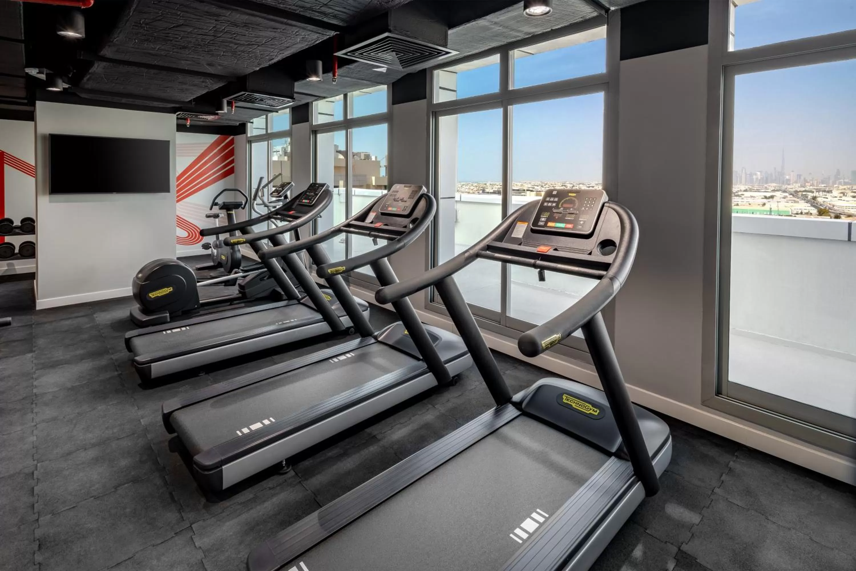 Fitness centre/facilities in Studio M Al Barsha Hotel by Millennium