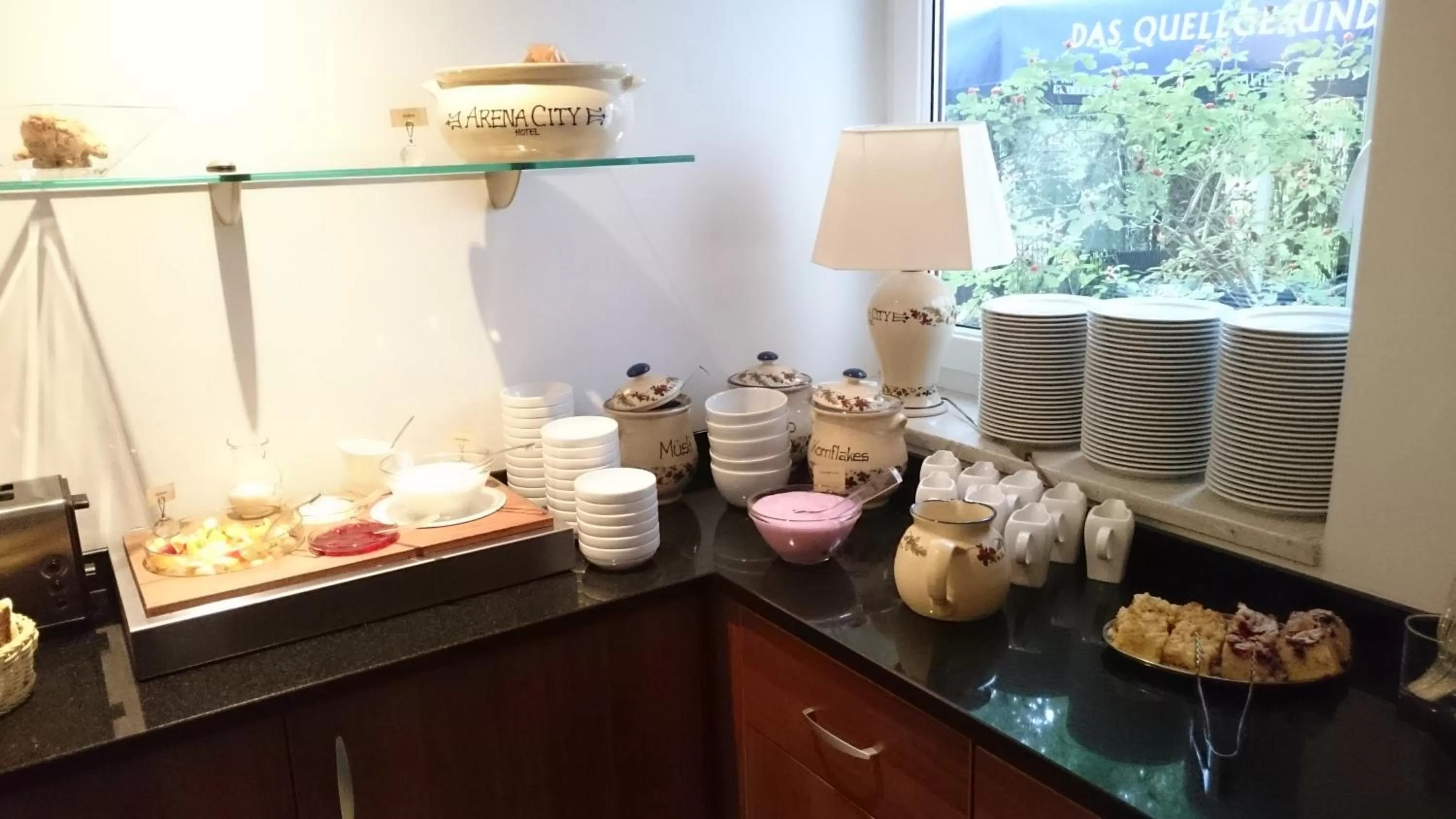 Breakfast in Hotel Arena City