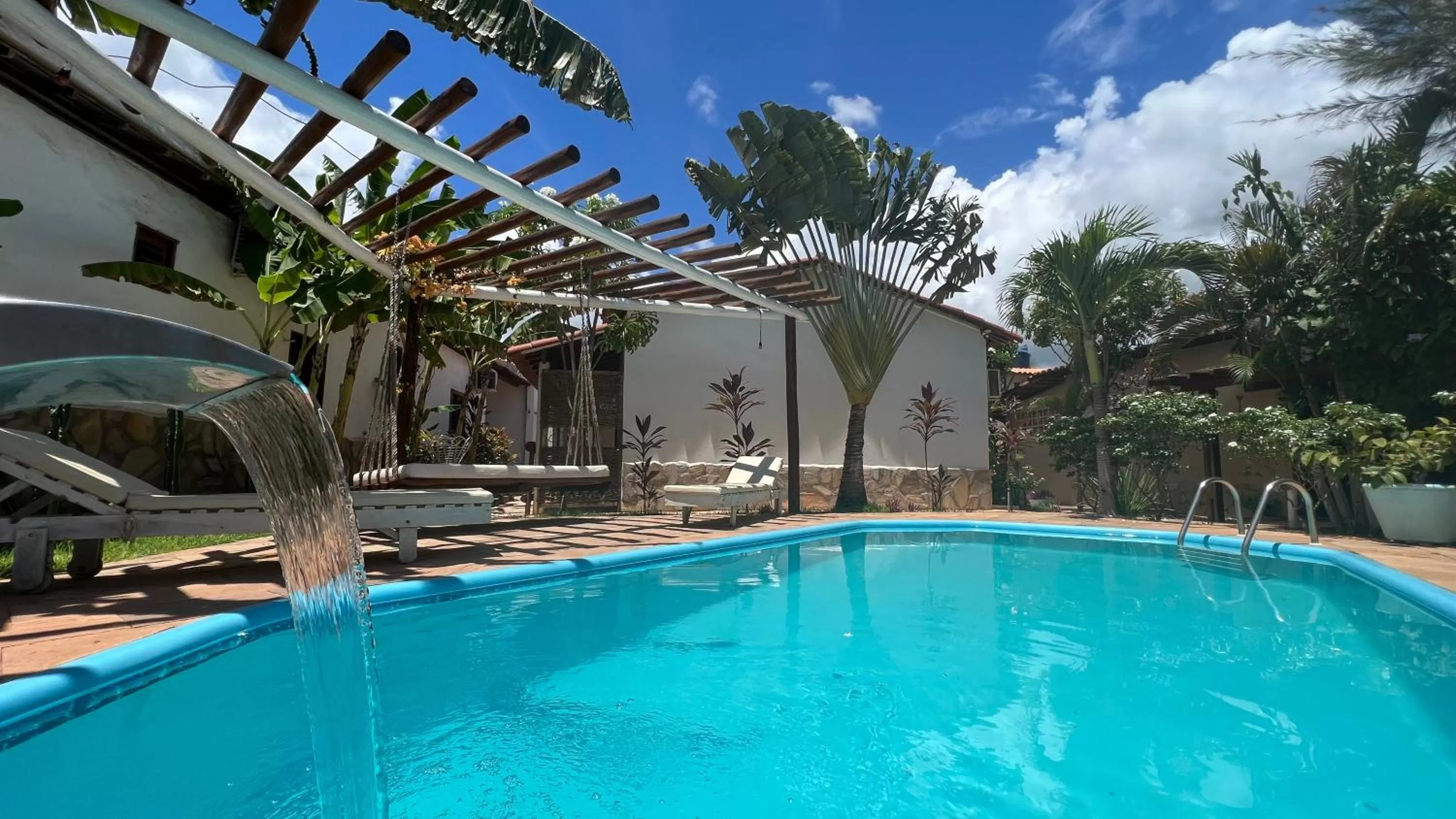 Patio in Aki Pousada