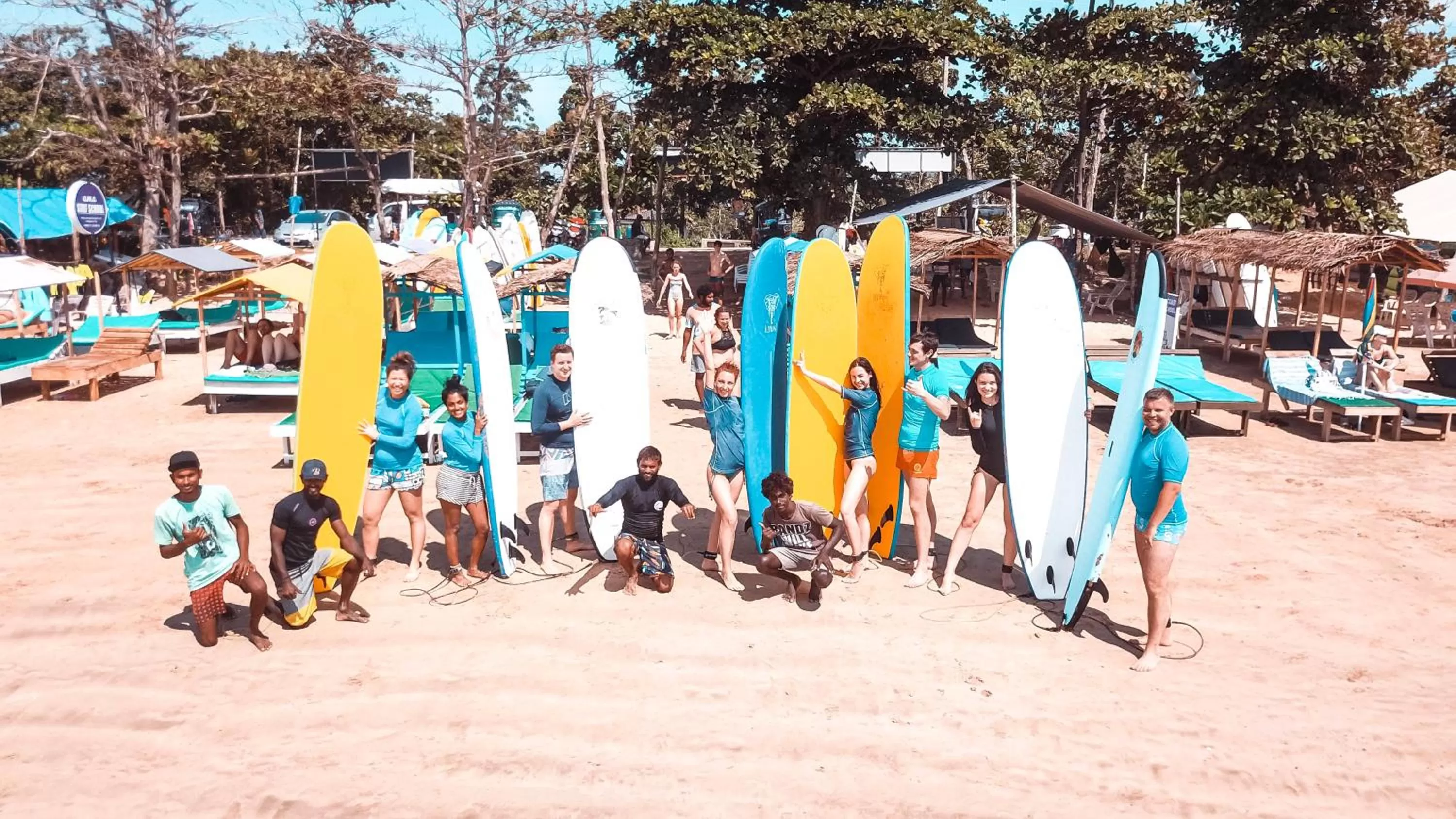 Day in Lucky's Surf Camp