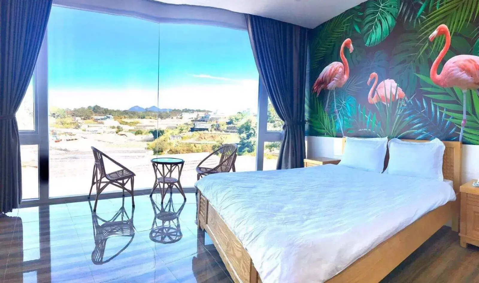 King Room with Mountain View in Starview Villa Dalat King Room with Mountain View in Starview Villa Dalat