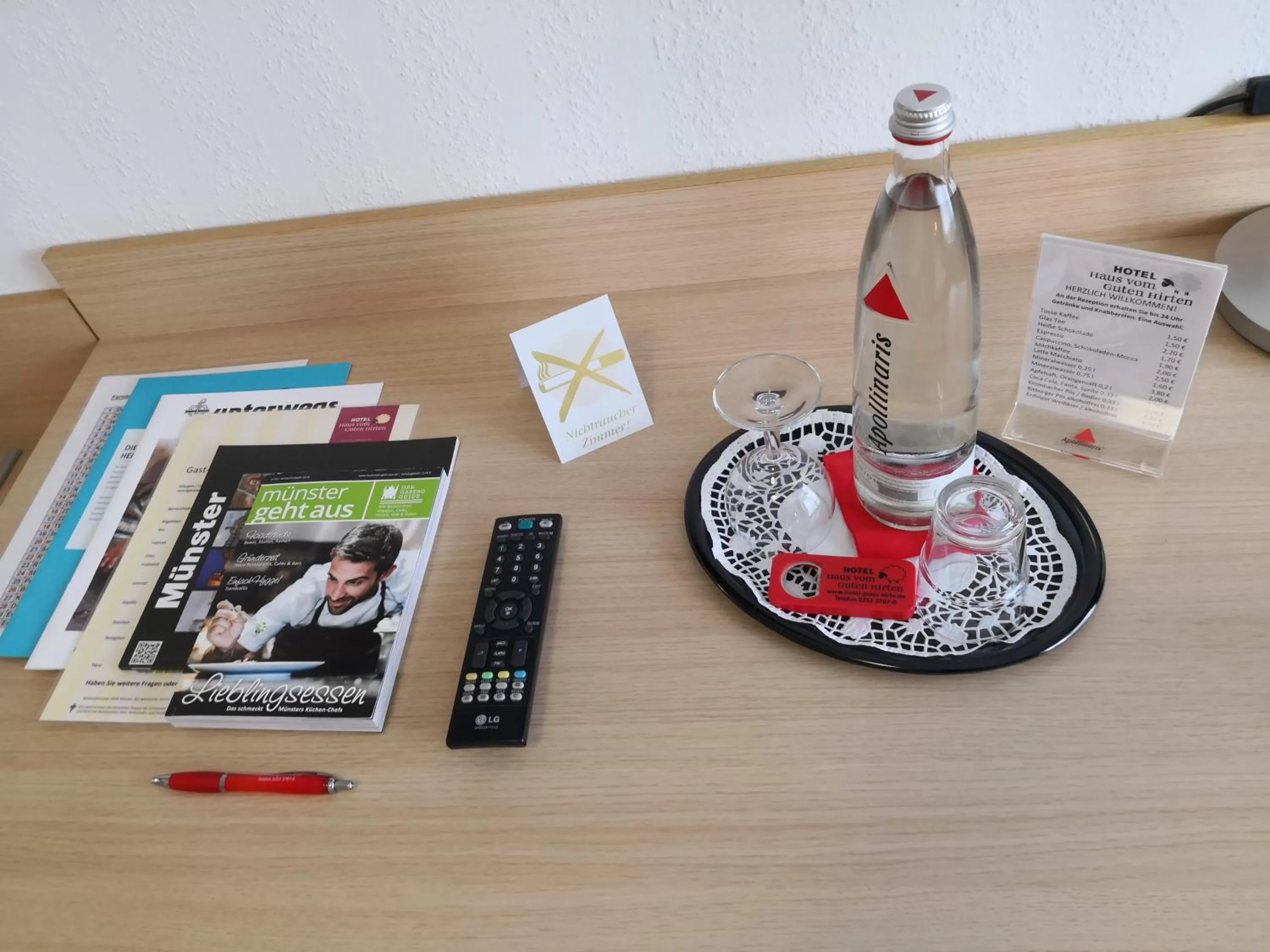 Decorative detail in Hotel Haus vom Guten Hirten