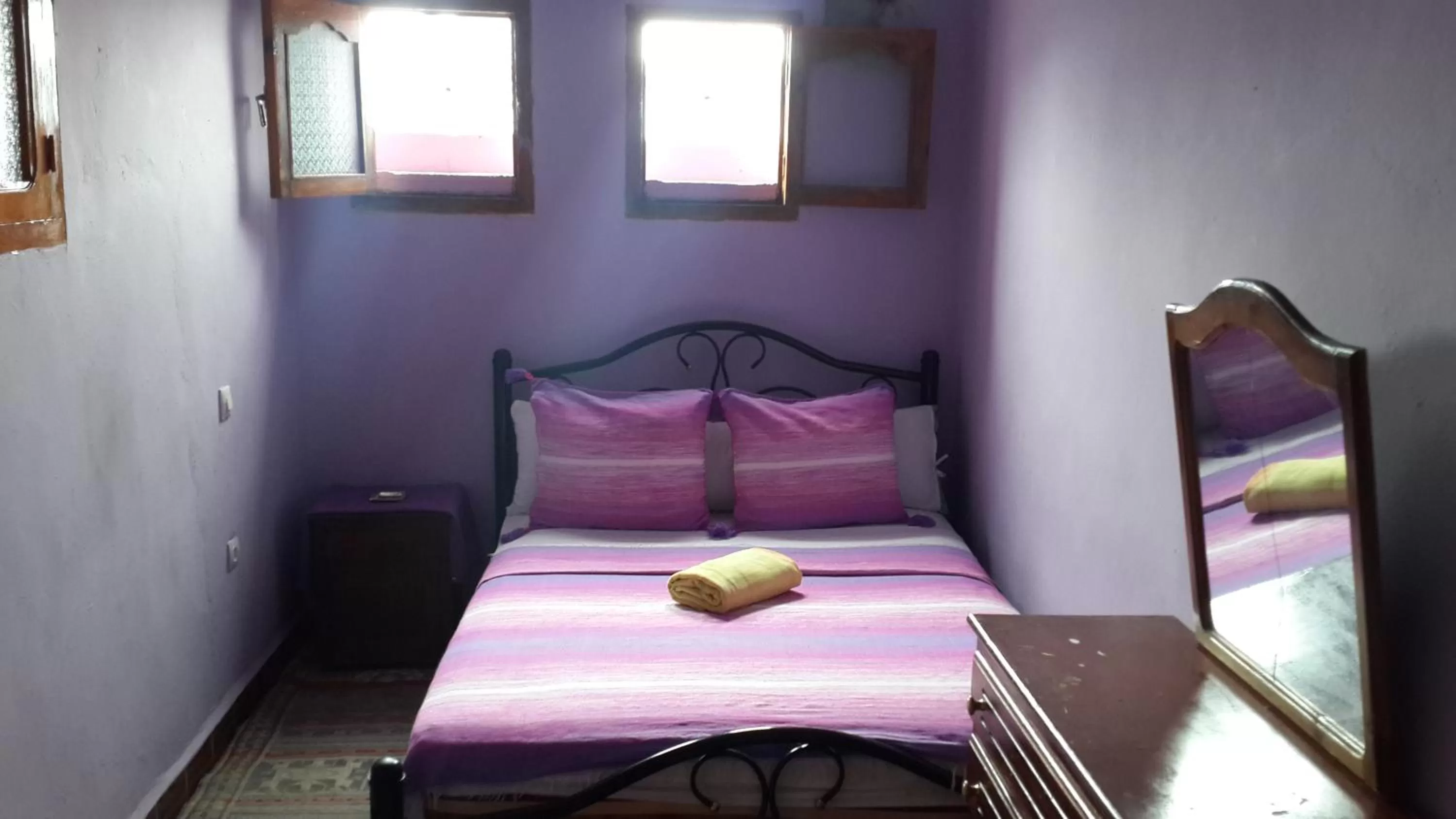 Bedroom, Bed in Hotel Souika