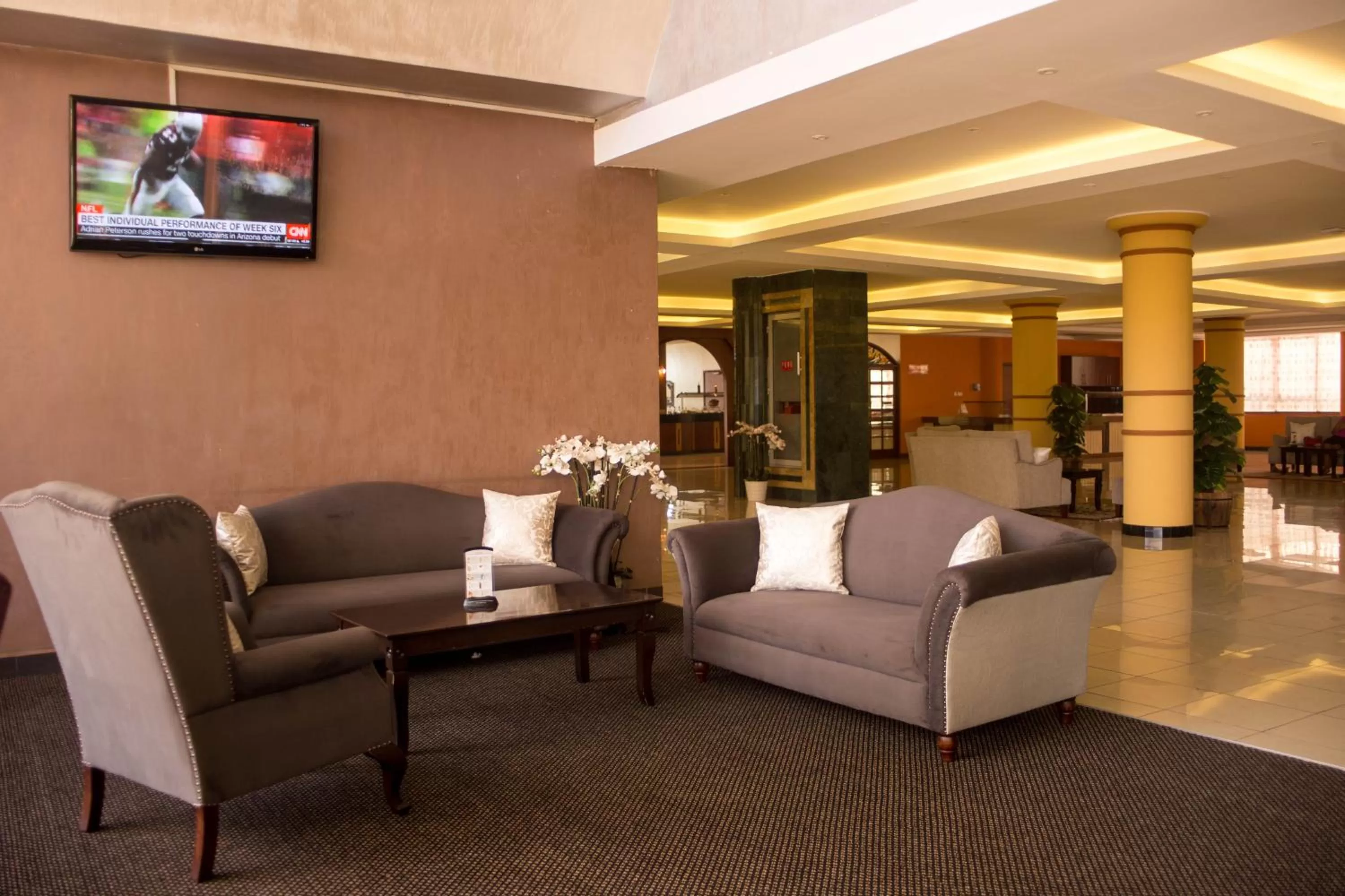 Communal lounge/ TV room in The Panari Hotel - Near Jomo Kenyatta International Airport