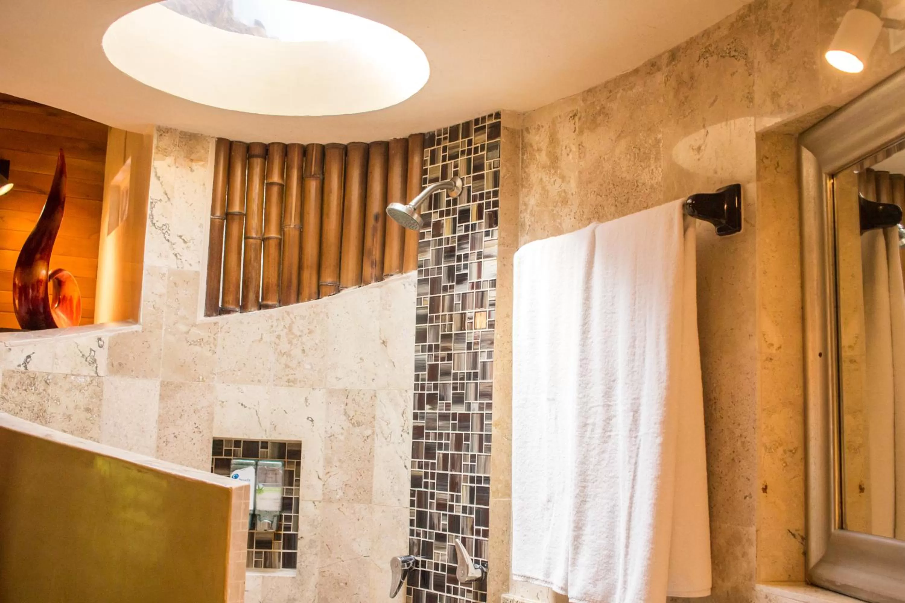 Bathroom in Cocos Cabañas Playa del Carmen Adults Only