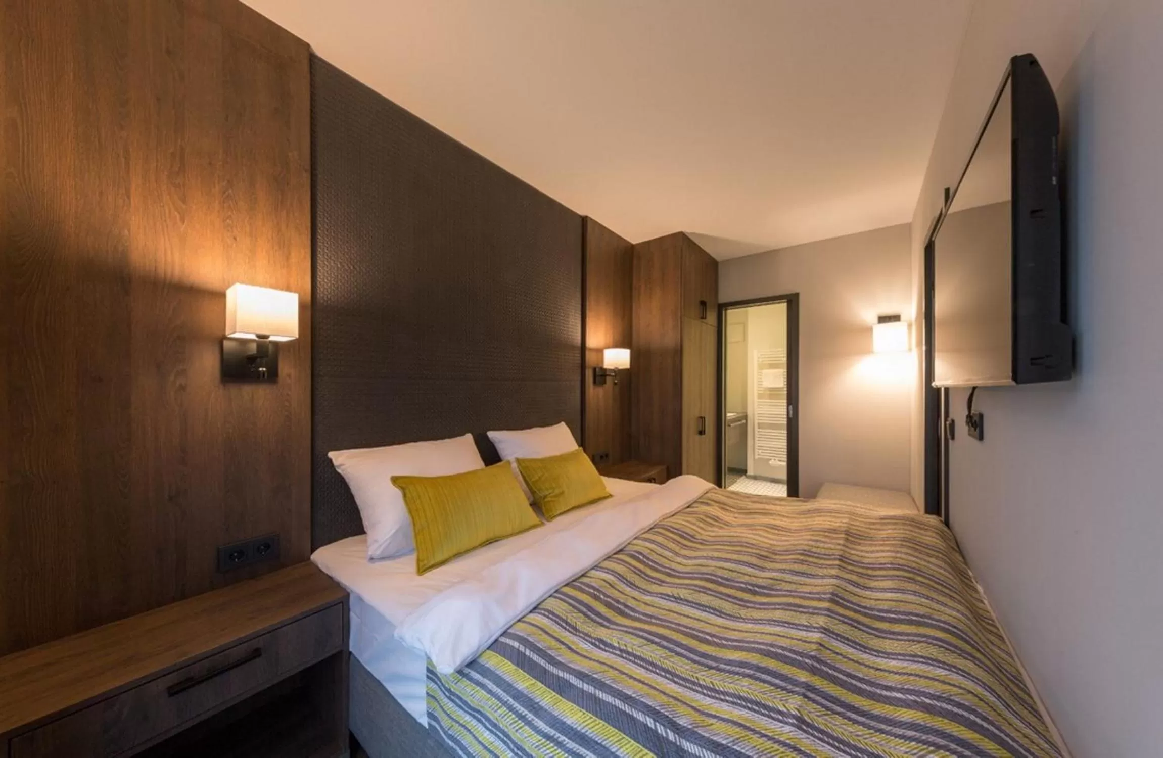 Bedroom, Bed in Hotel Smartino