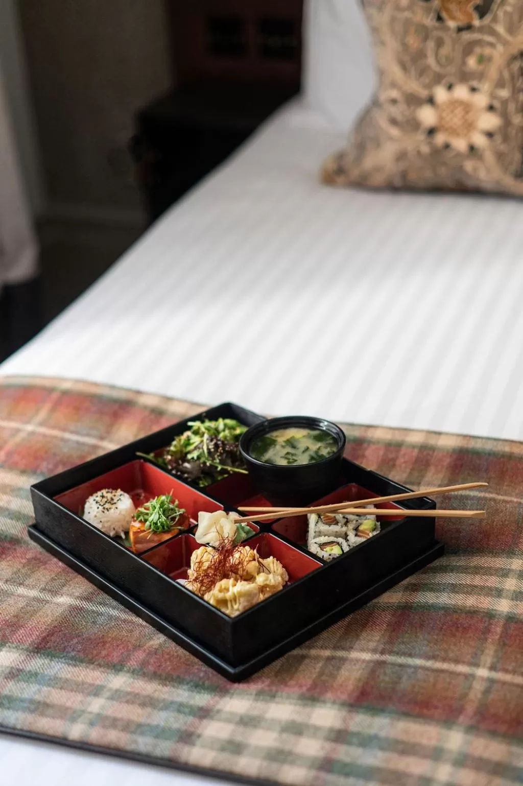 room service in The Tophams Hotel