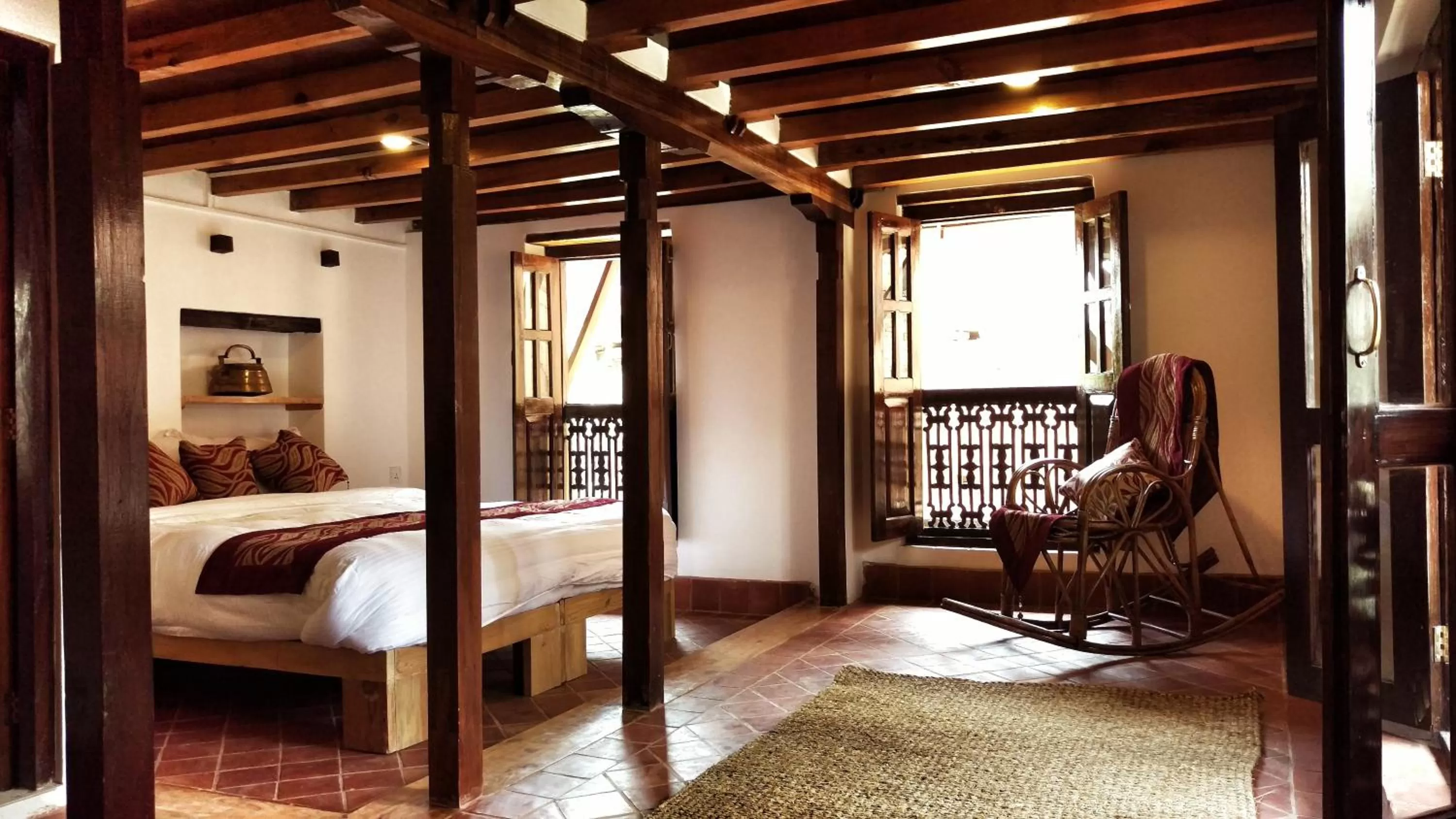 Photo of the whole room, Bed in Boutique Heritage Home