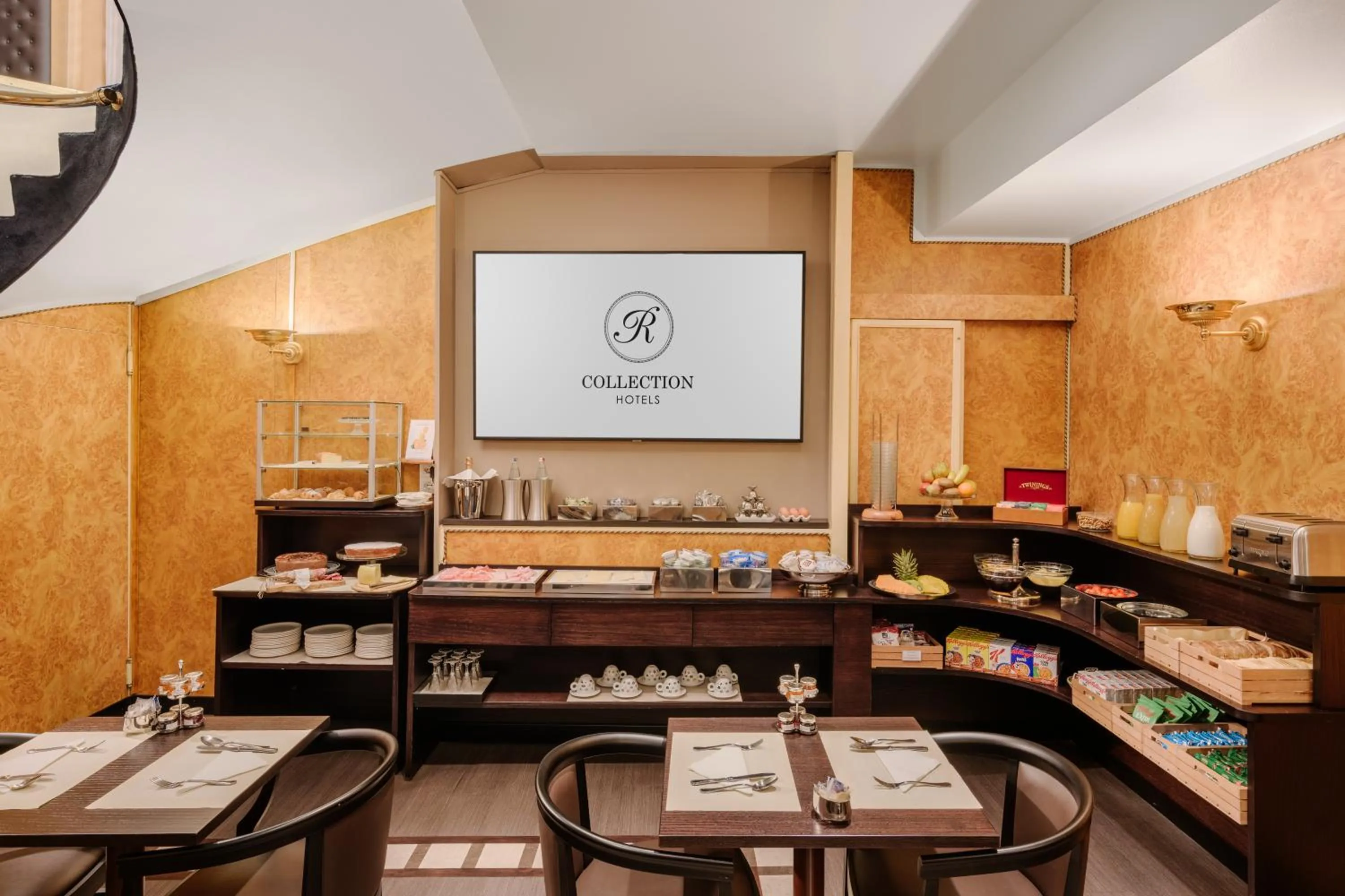 Restaurant/places to eat in Hotel Mentana, by R Collection Hotels