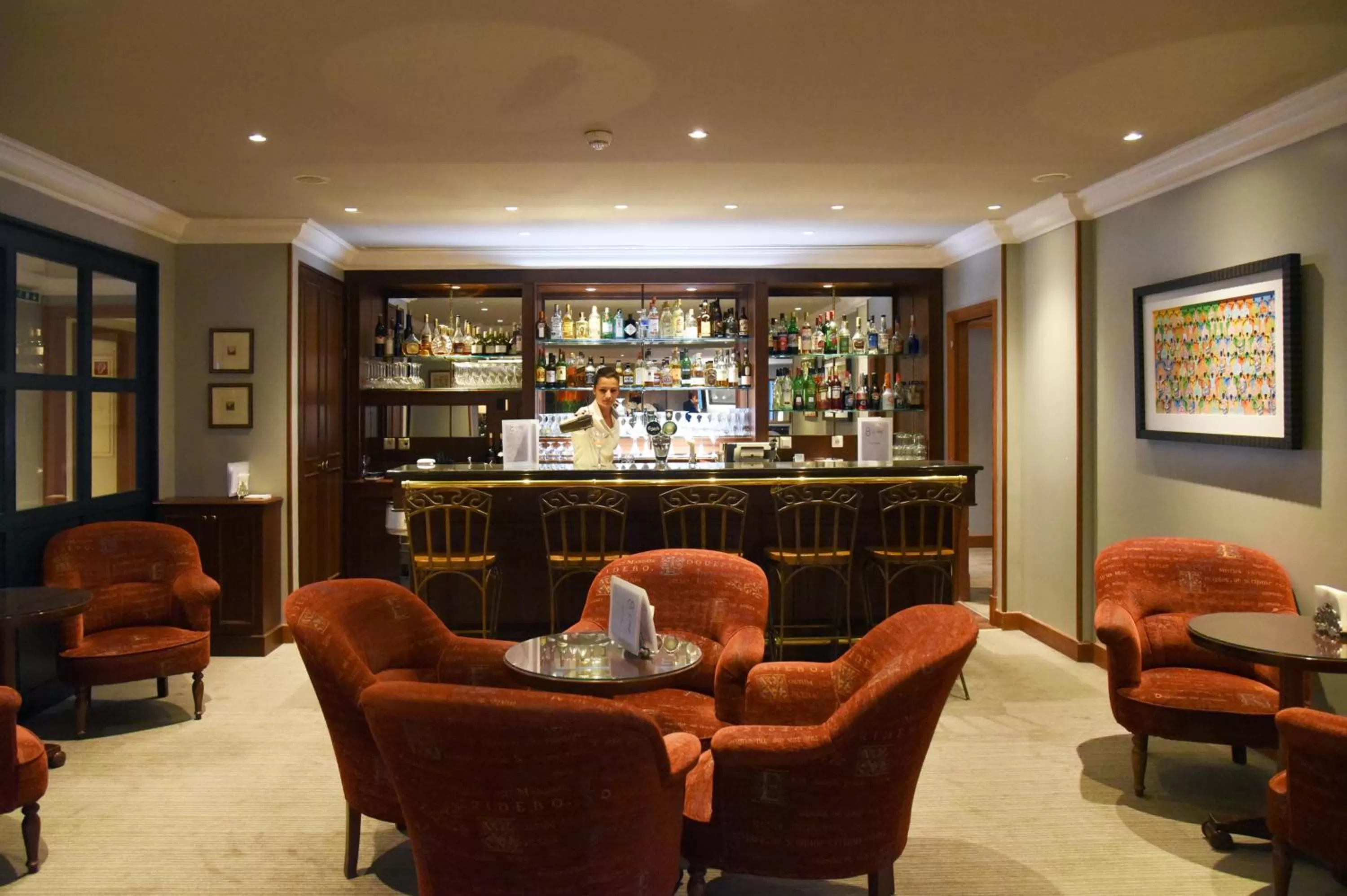 Lounge or bar in Hotel La Barcarolle