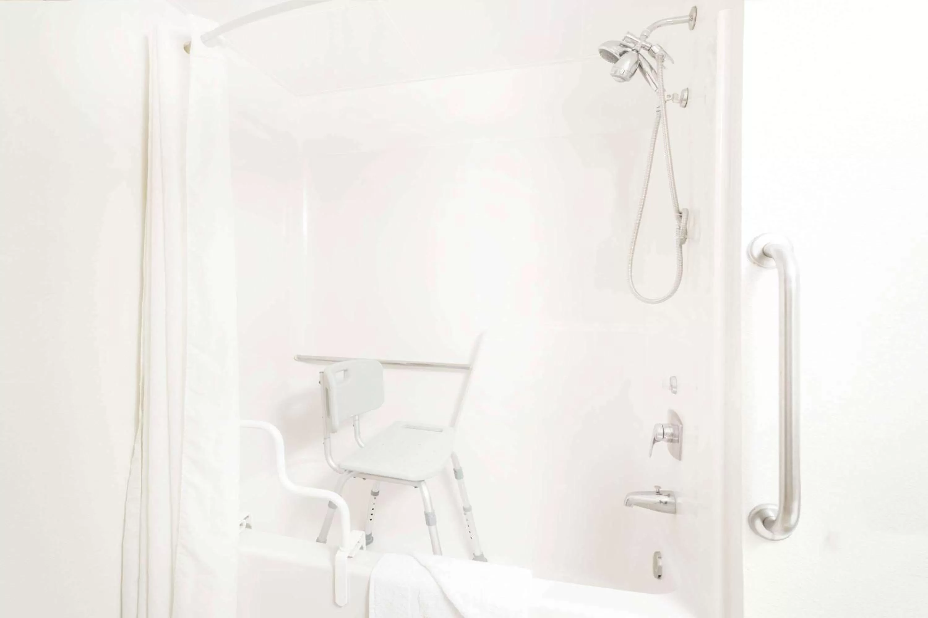 Bathroom in Super 8 by Wyndham Ogallala