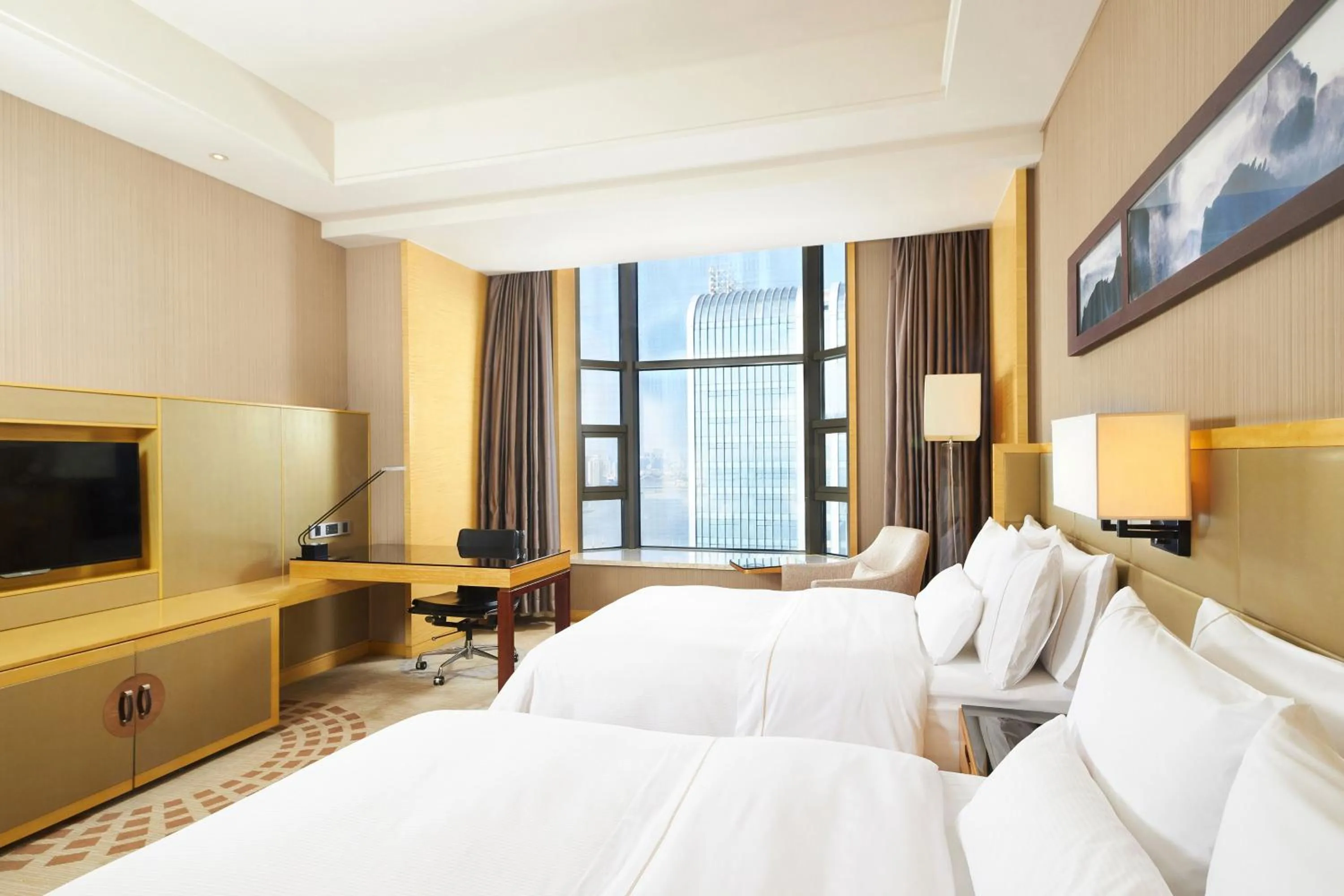 Photo of the whole room, Bed in The Westin Fuzhou Minjiang