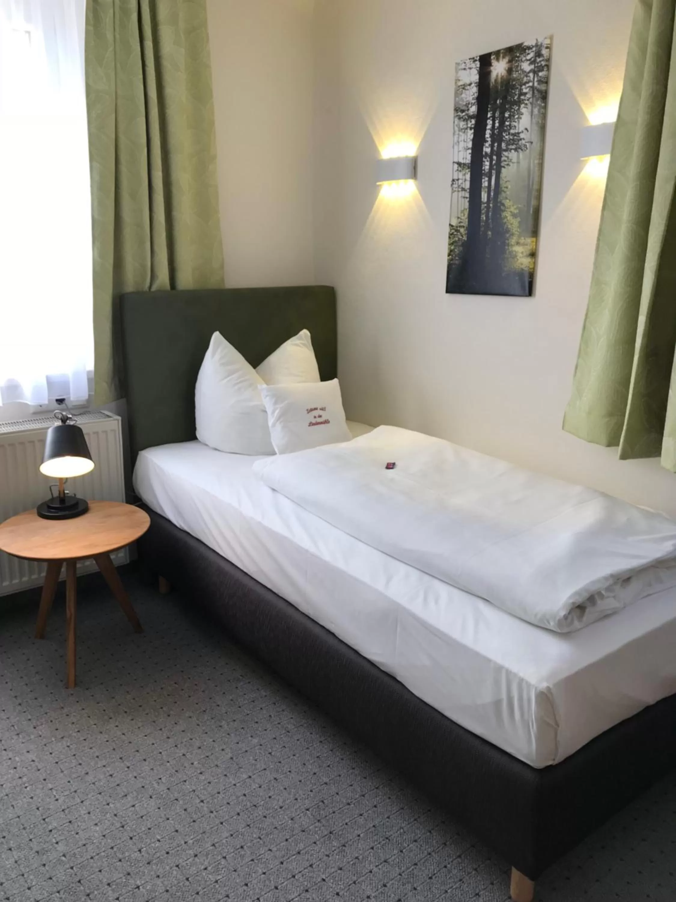 Bed in Hotel Hartl's Lindenmühle