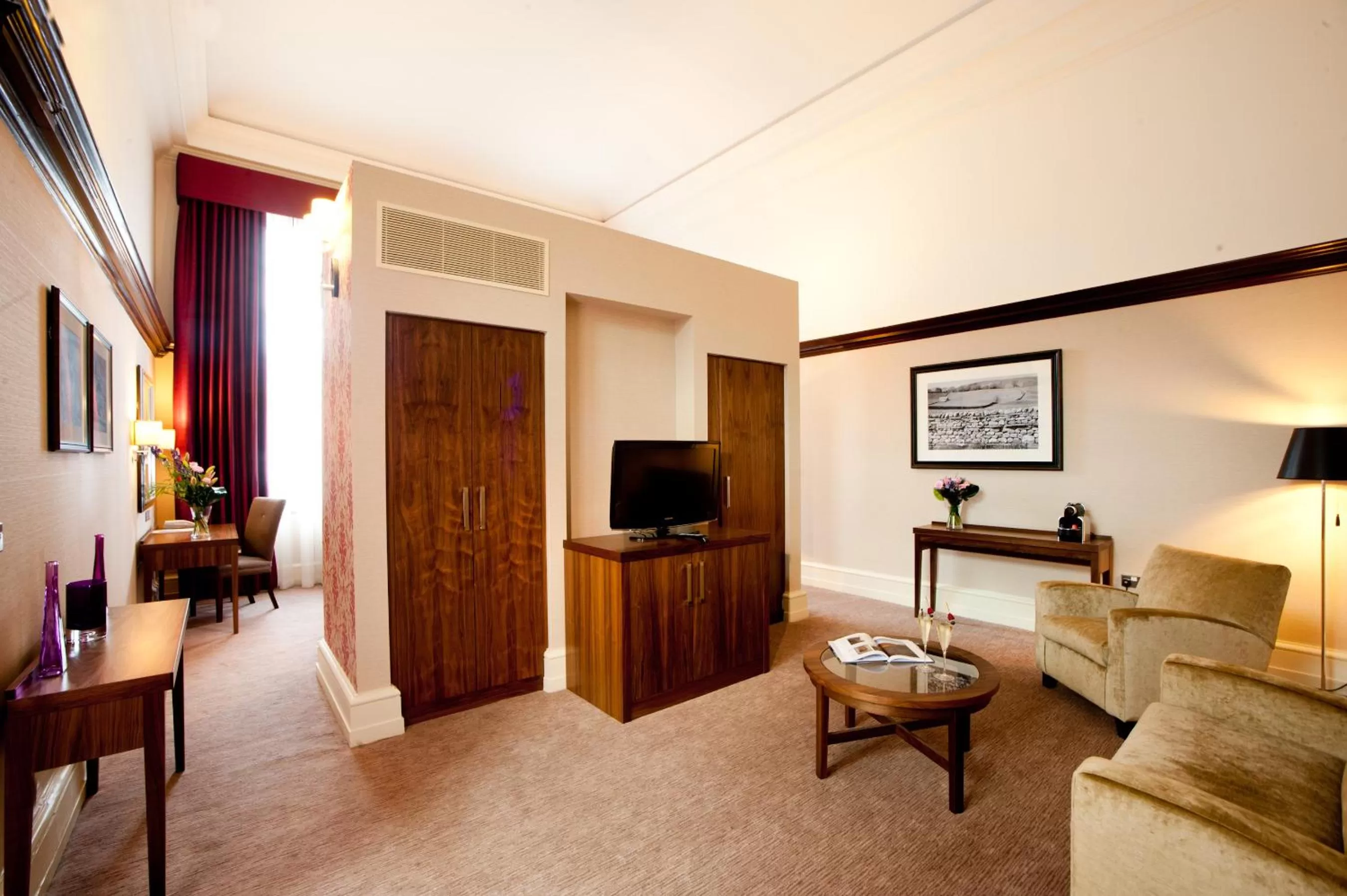 Seating area in The Grand, York