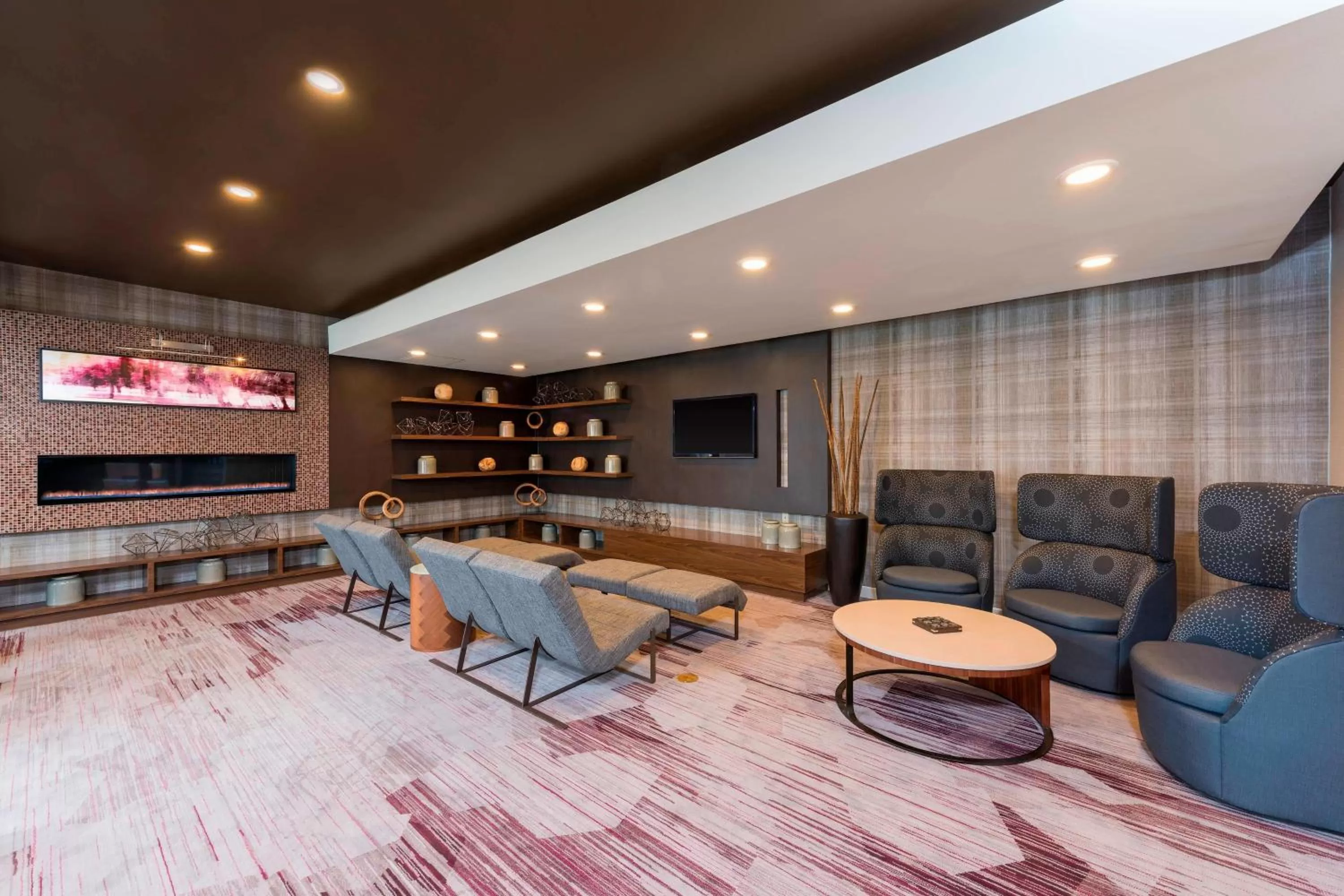 Lobby or reception in Courtyard Louisville Downtown