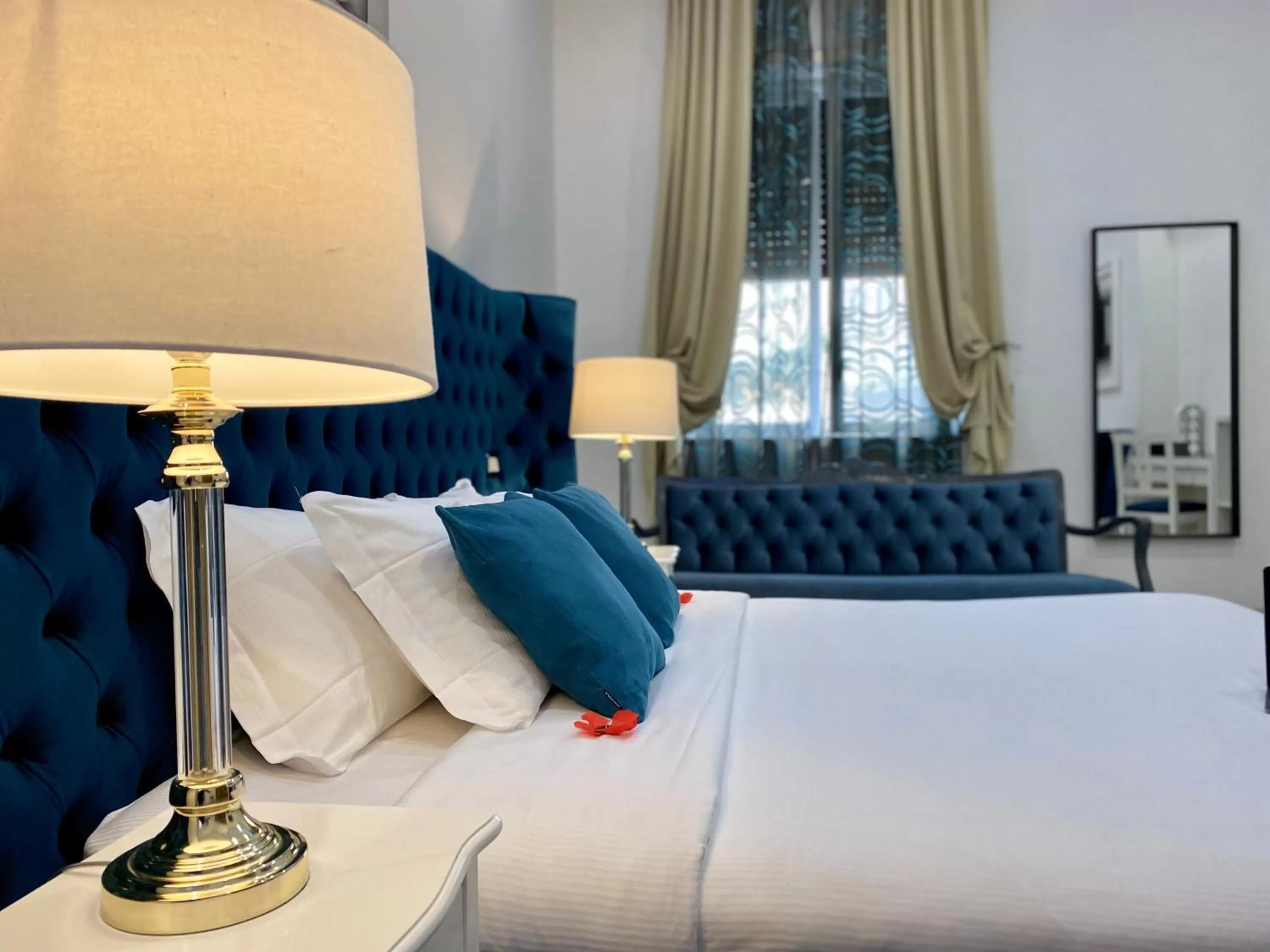 Bed in Escape Luxury Suite - CA Domus Collection