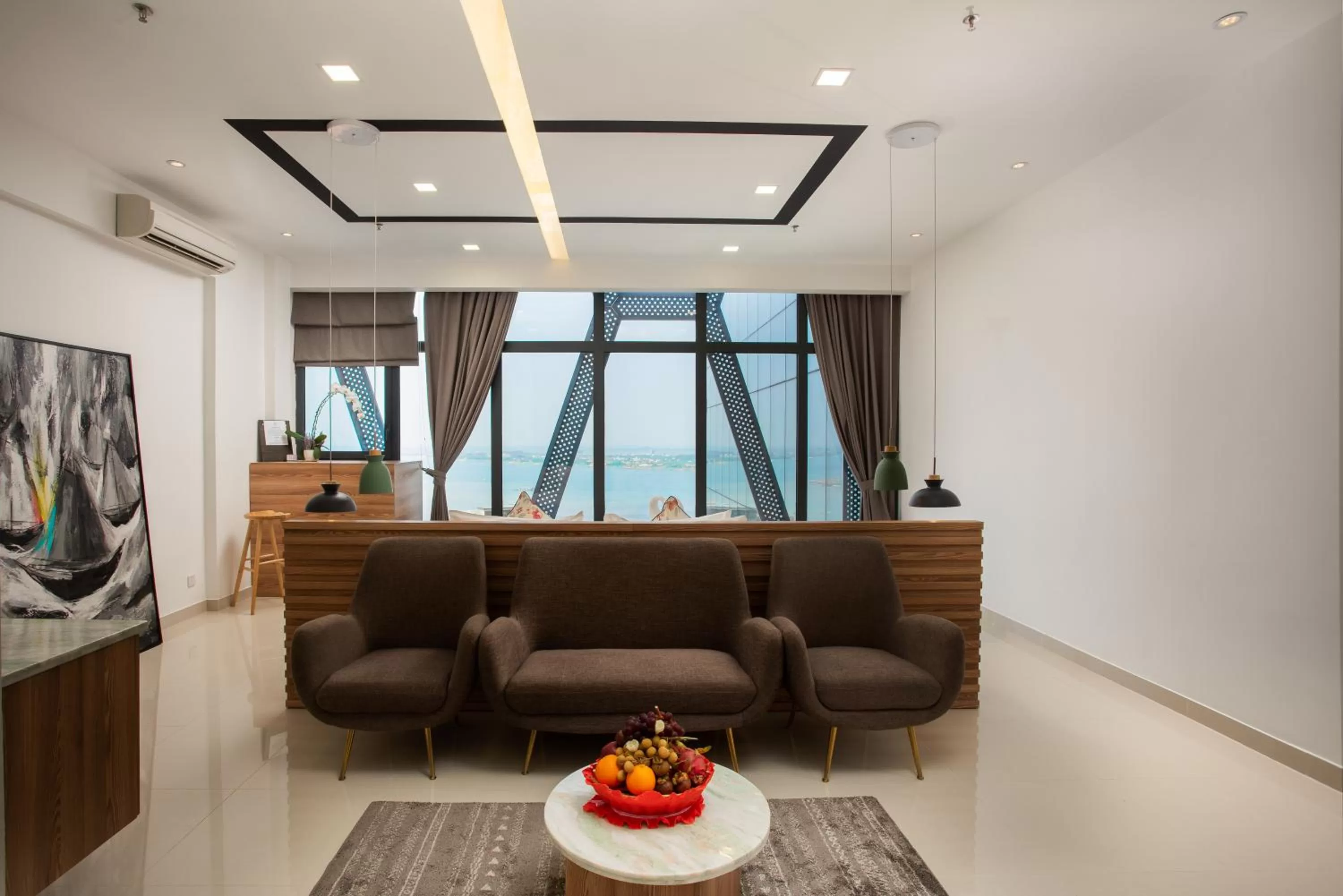 Living room in The Snowbell Hotel