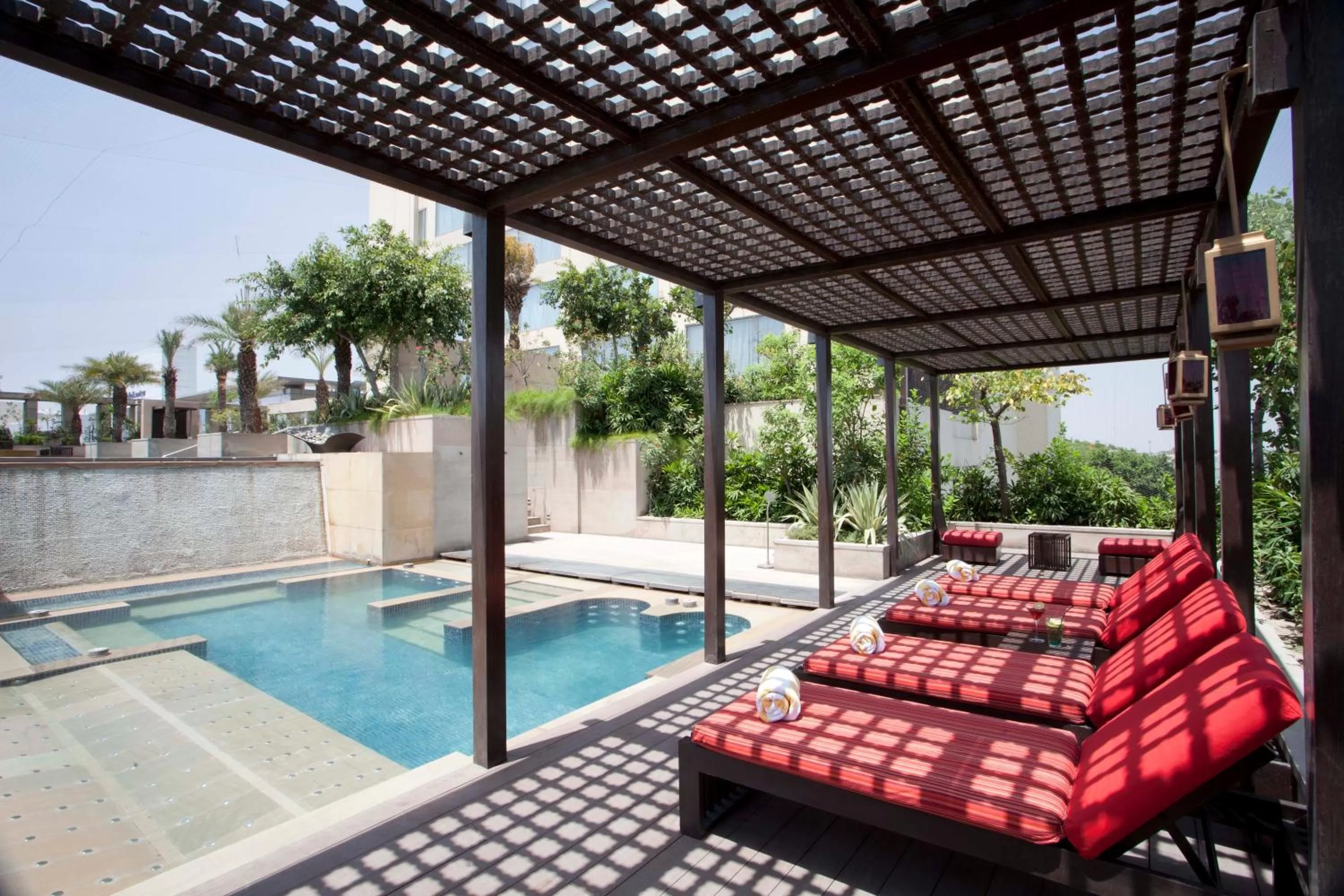 Swimming pool in Hyatt Regency Amritsar Hotel & Spa