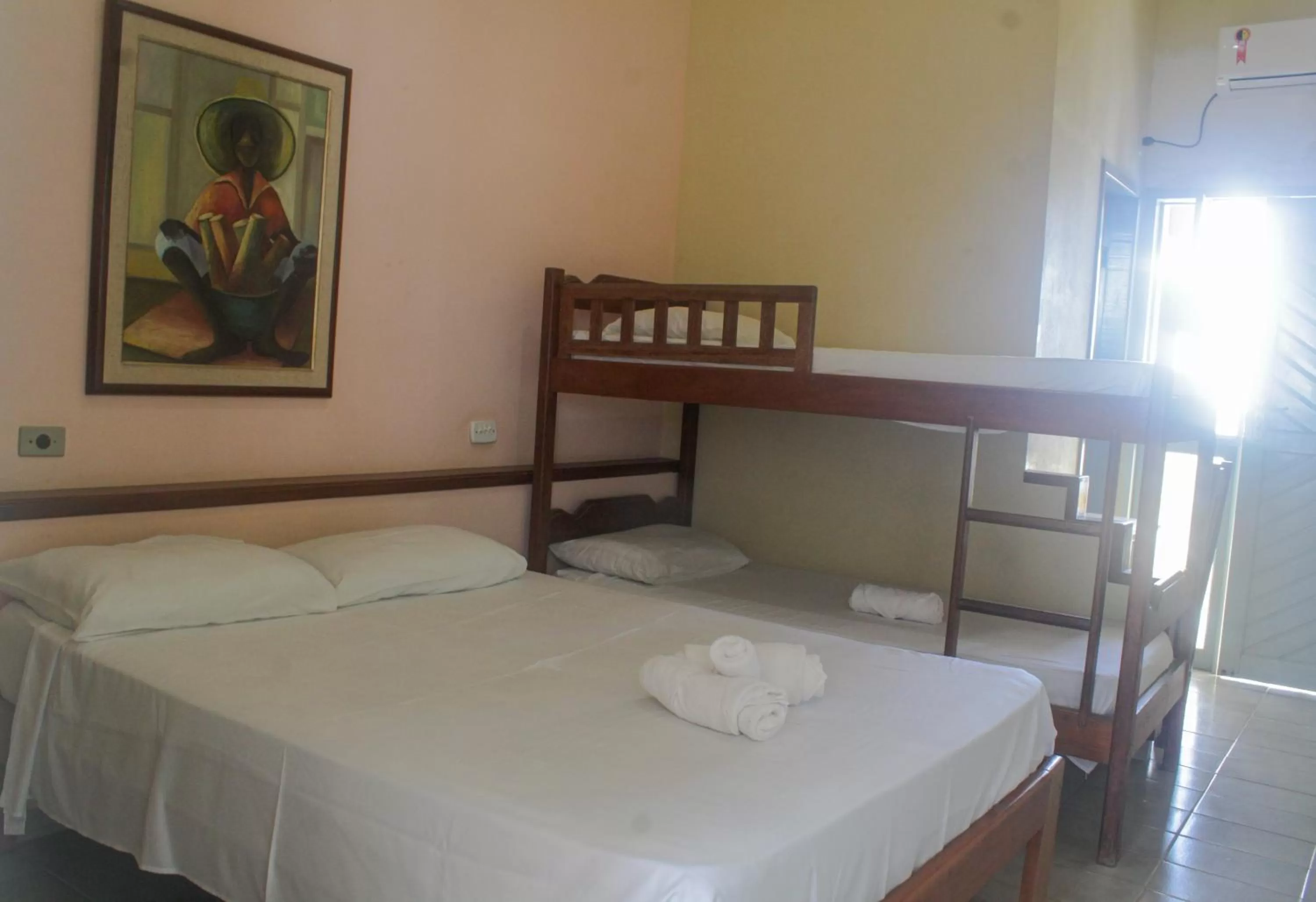 Bedroom, Bed in Pousada Solar das Flores