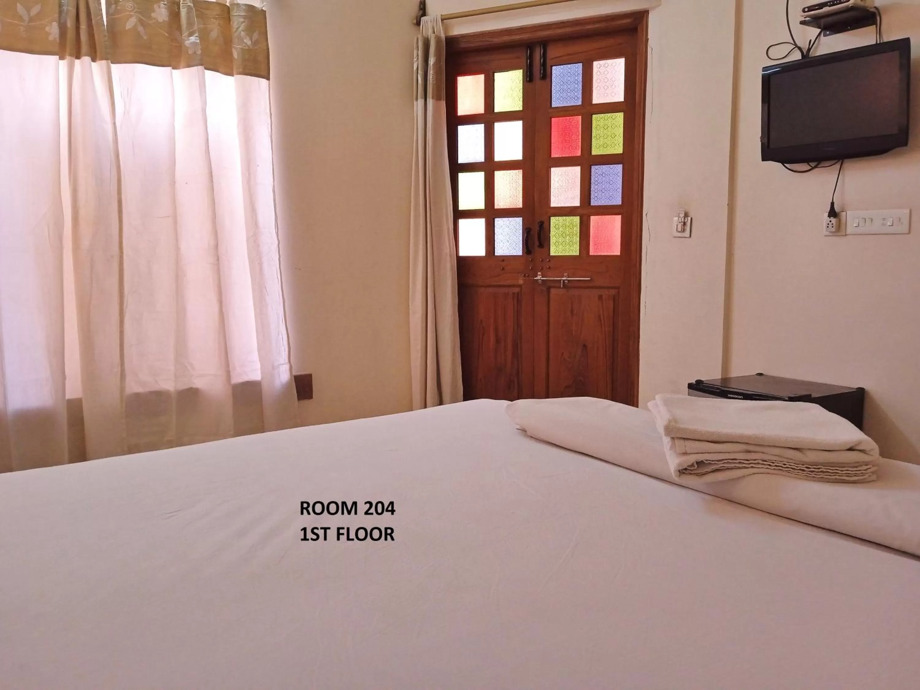 TV and multimedia, Bed in Rigmor haveli