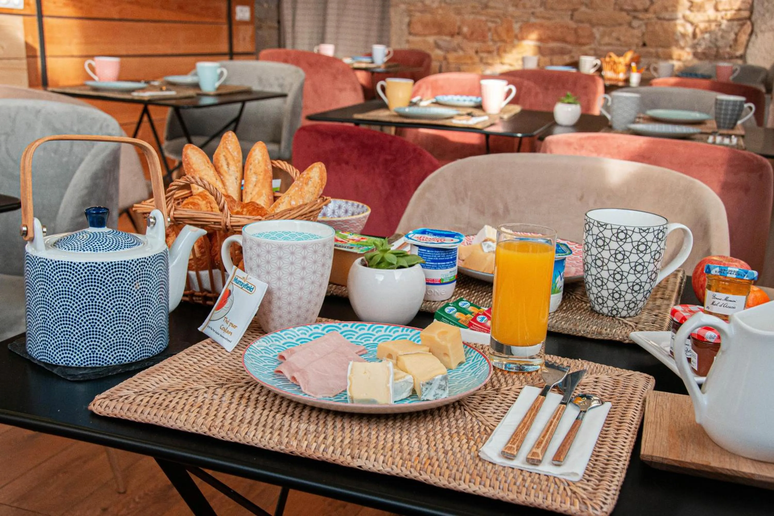 Breakfast in Hotelo Lyon Charité