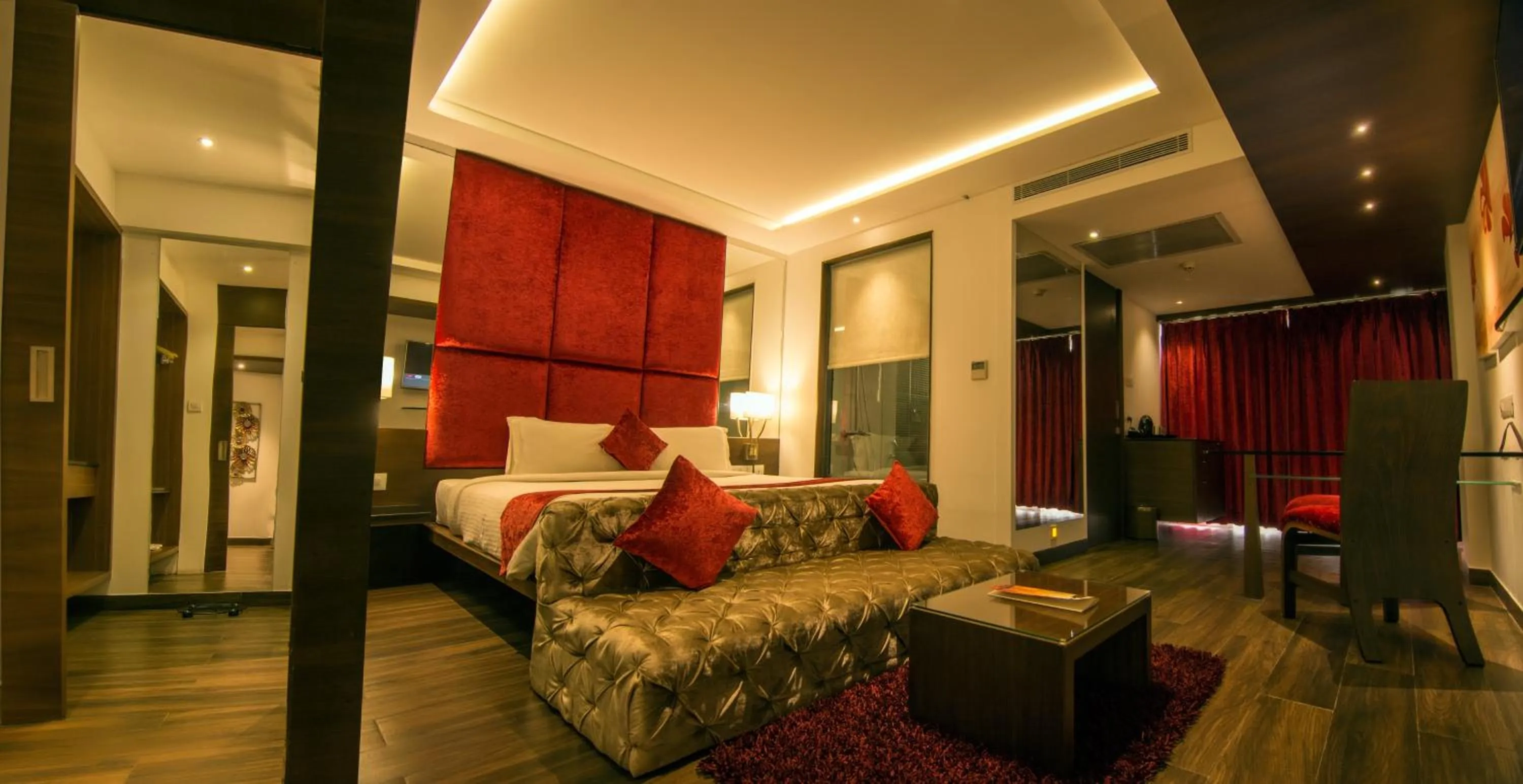 Bedroom, Bed in Roopa Elite