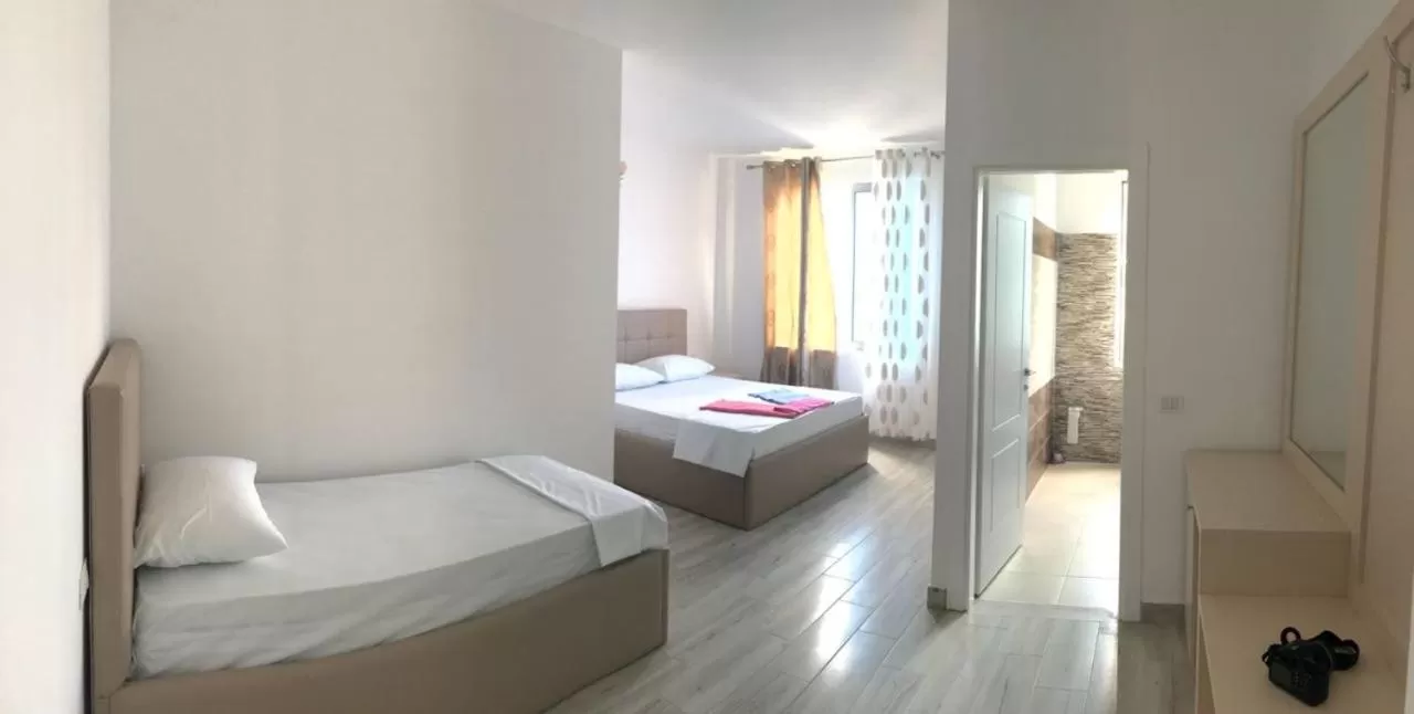 Bed in Hotel Restaurant Univers