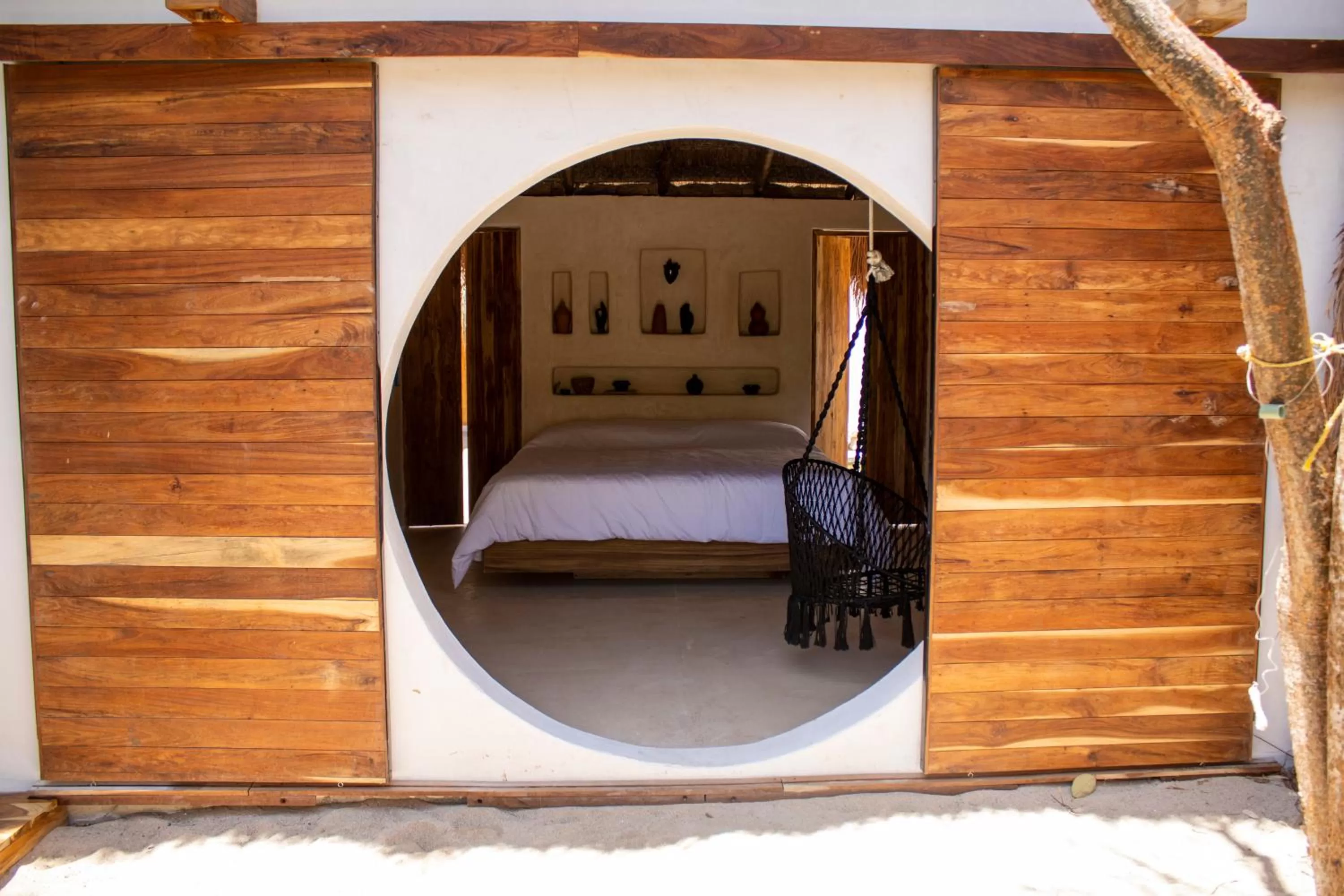 Bed in Zenote Sanctuary