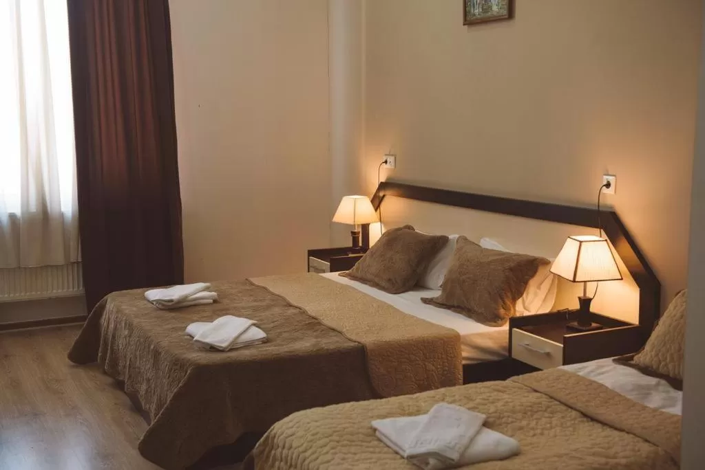 Bed in Backstreet Hotel - Near Tbilisi Central