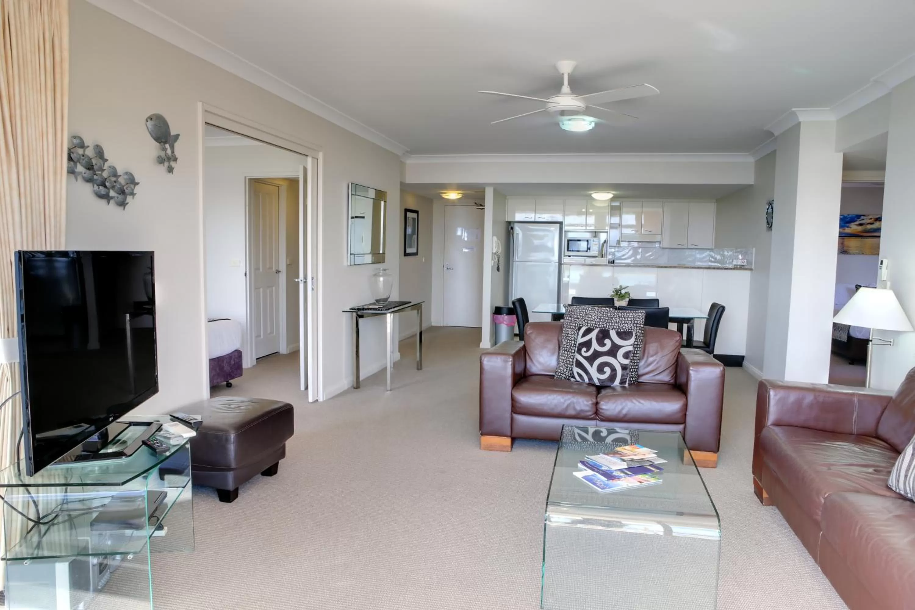 Living room in Northpoint Apartments