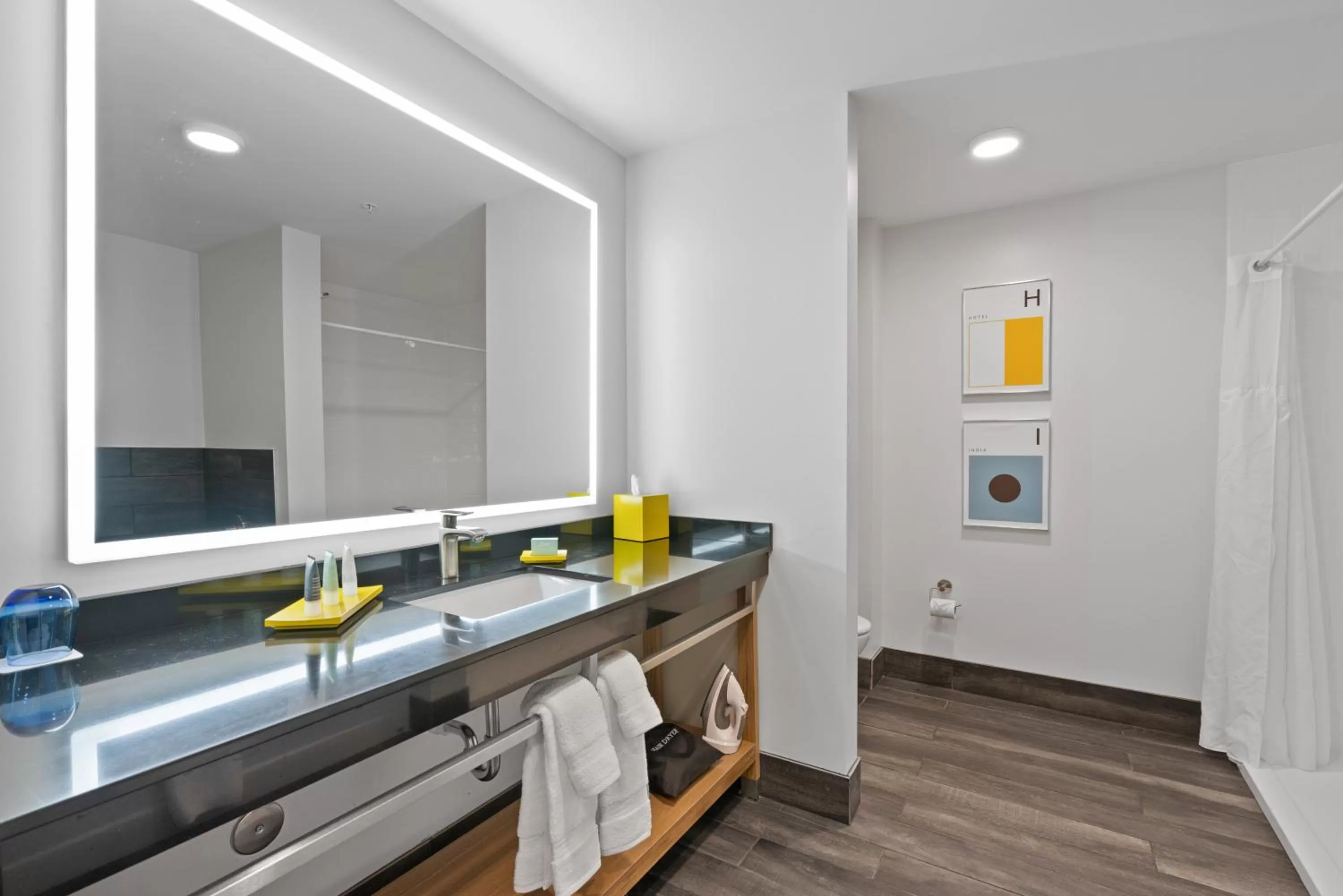 Bathroom in Hotel Indigo Seattle Everett Waterfront Place by IHG