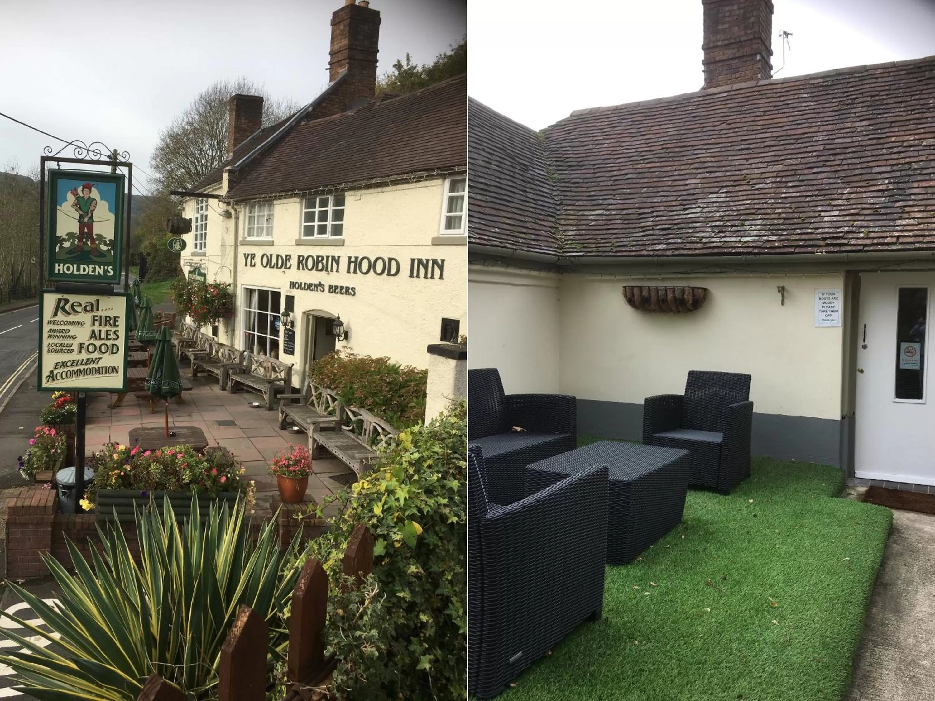 Property building in Ye Olde Robin Hood Inn