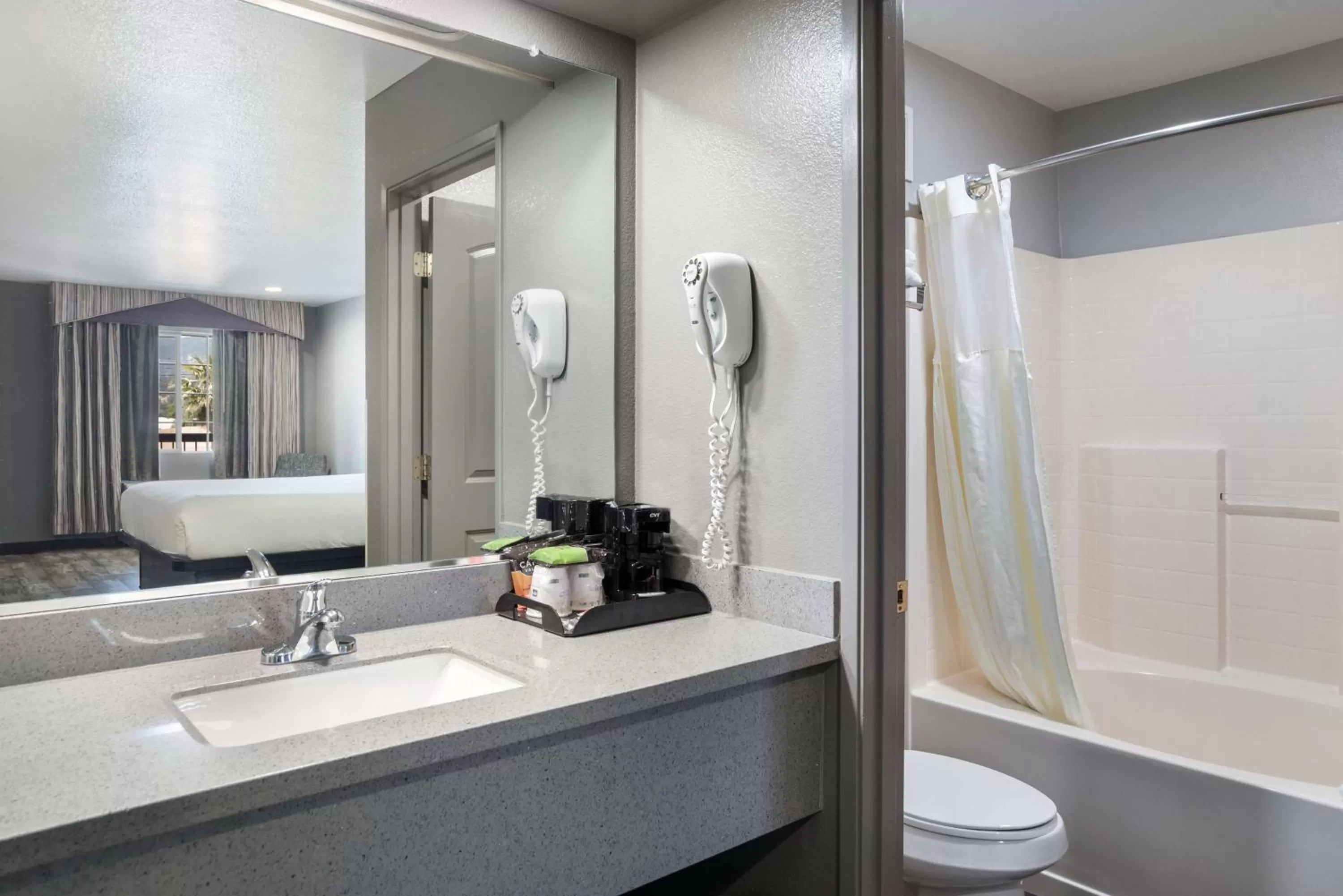 Bathroom in SureStay Hotel by Best Western Ukiah