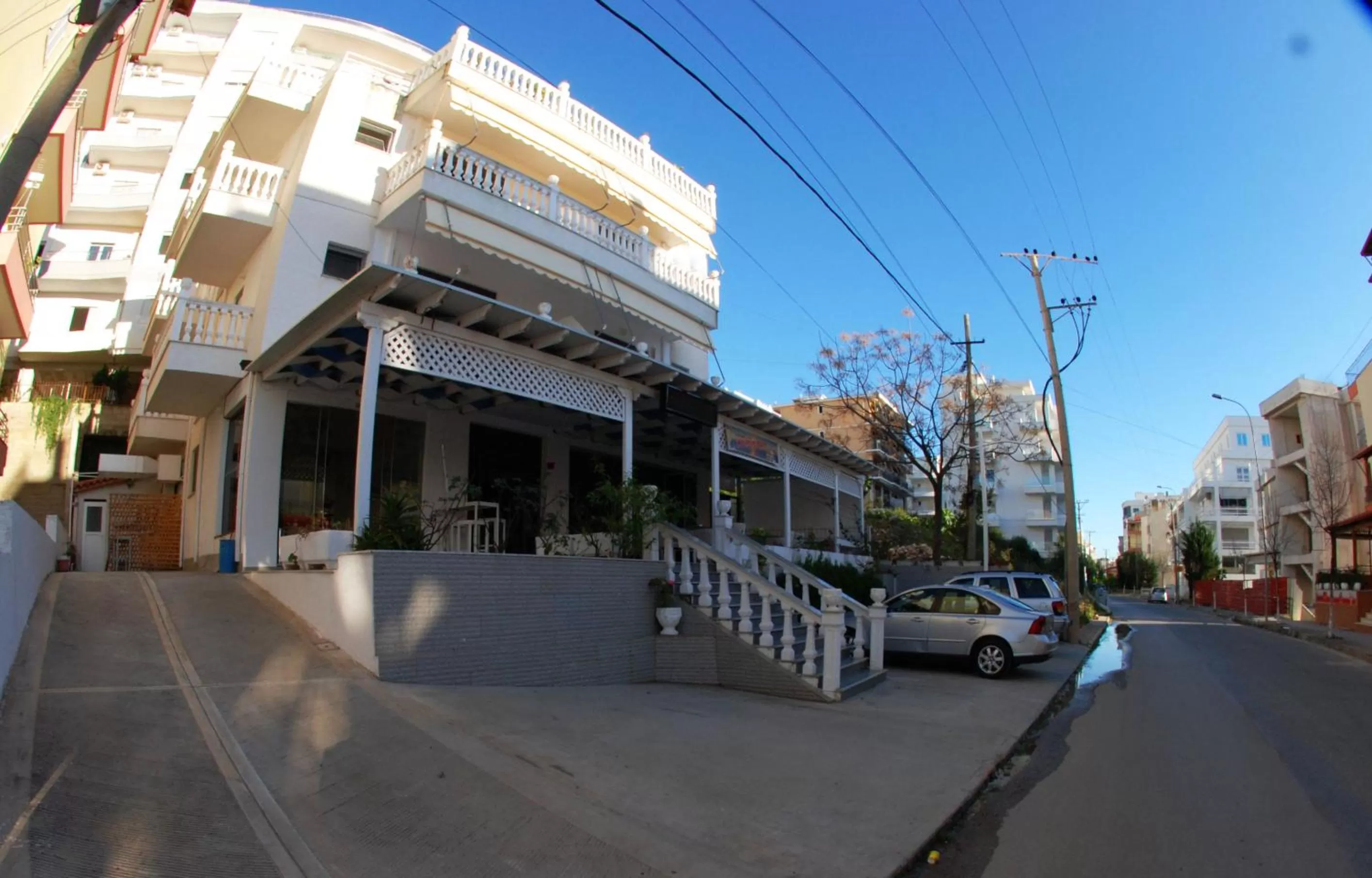 Facade/entrance in Hotel Primavera