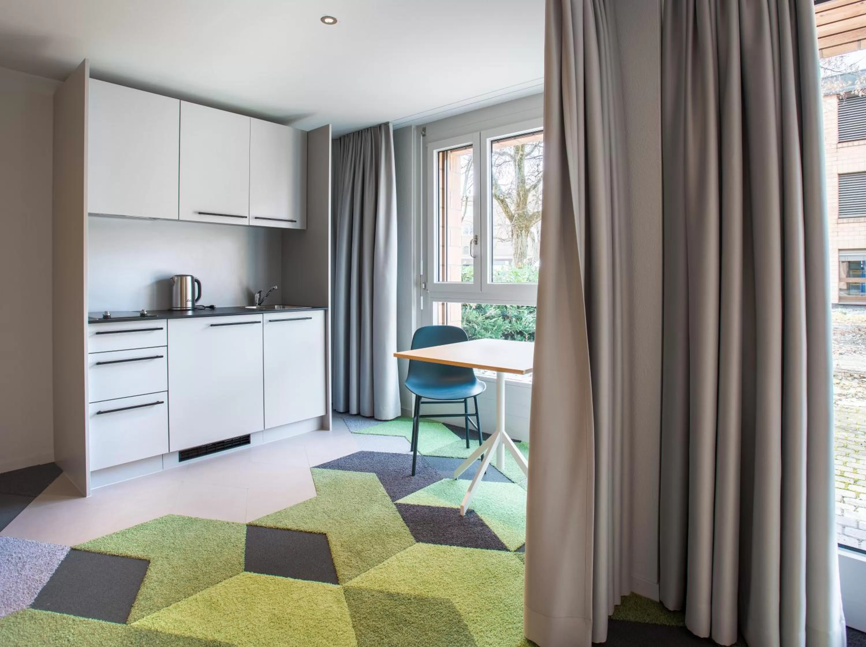 Kitchen or kitchenette in The Lab Hotel & Apartments