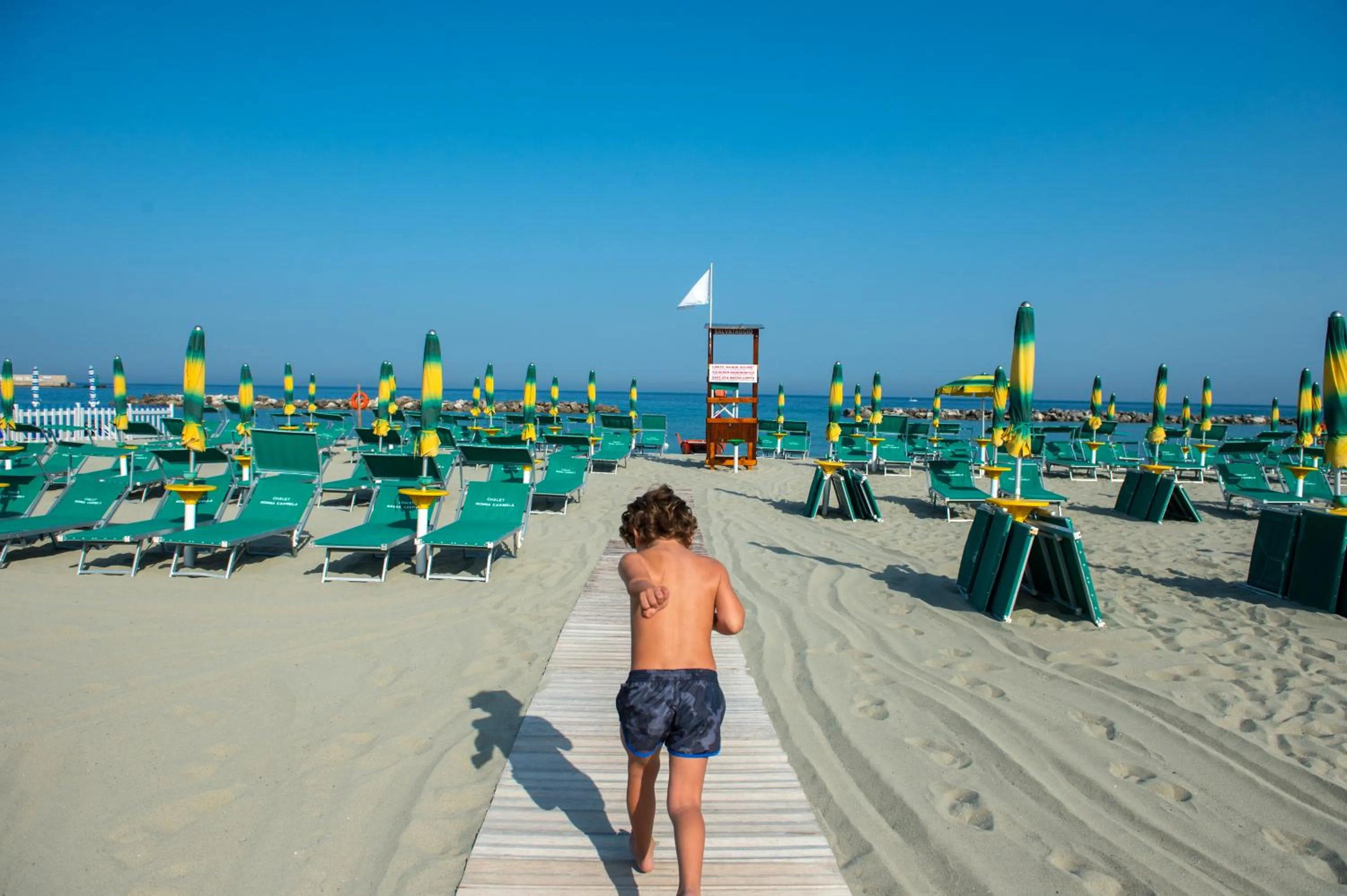 People in Le Canne Family Resort & Spa