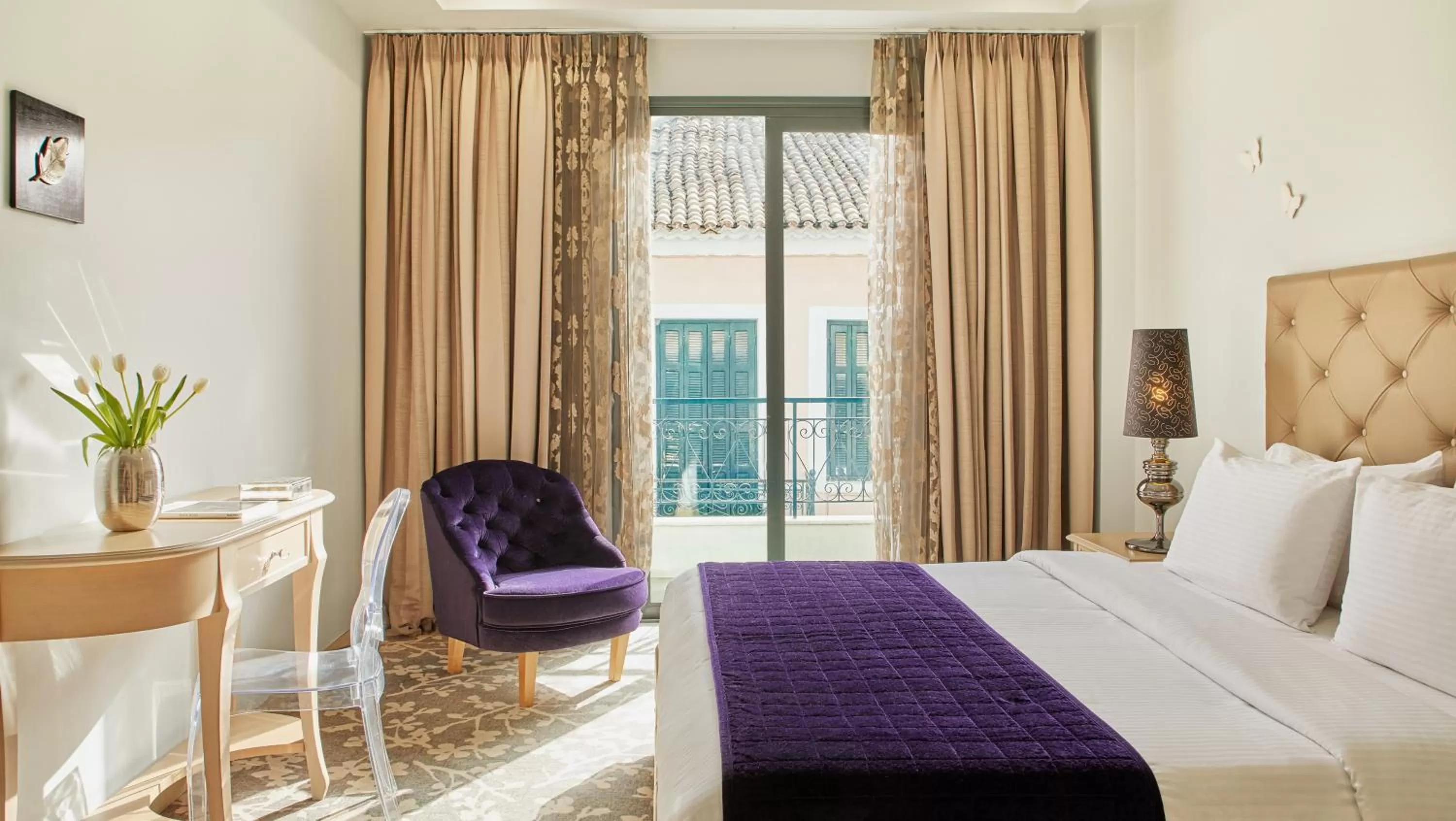 Bedroom, Bed in Dioni Boutique Hotel