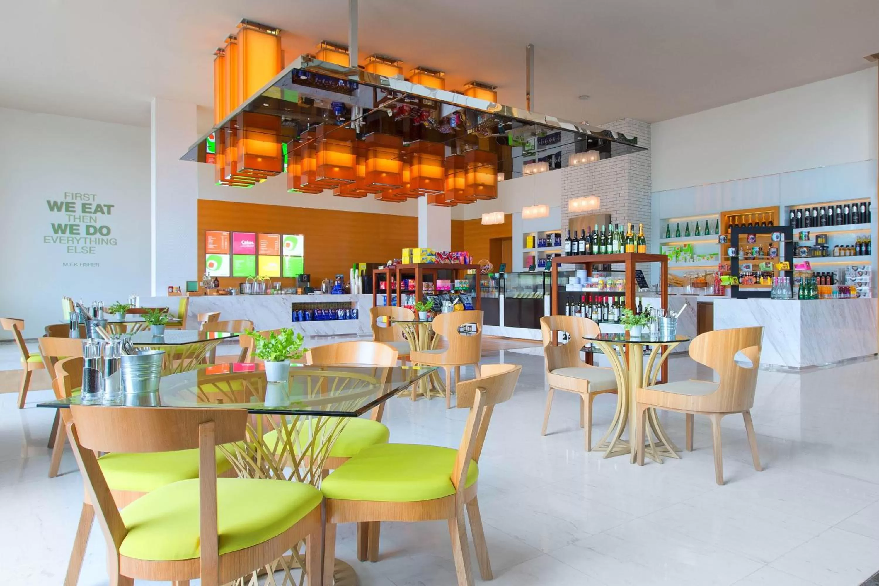 Restaurant/places to eat in The Westin Singapore