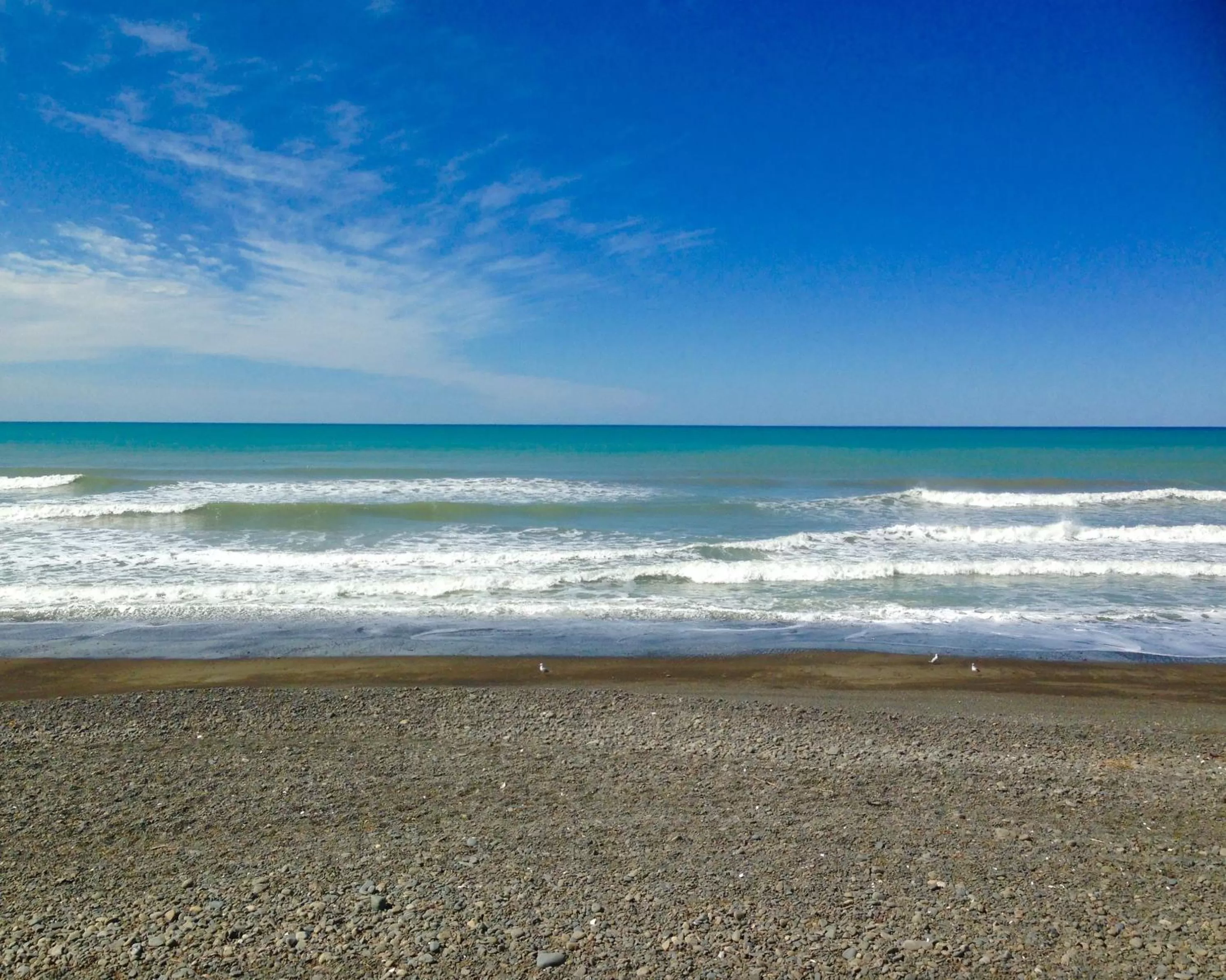 Beach in Teviot View Accommodation