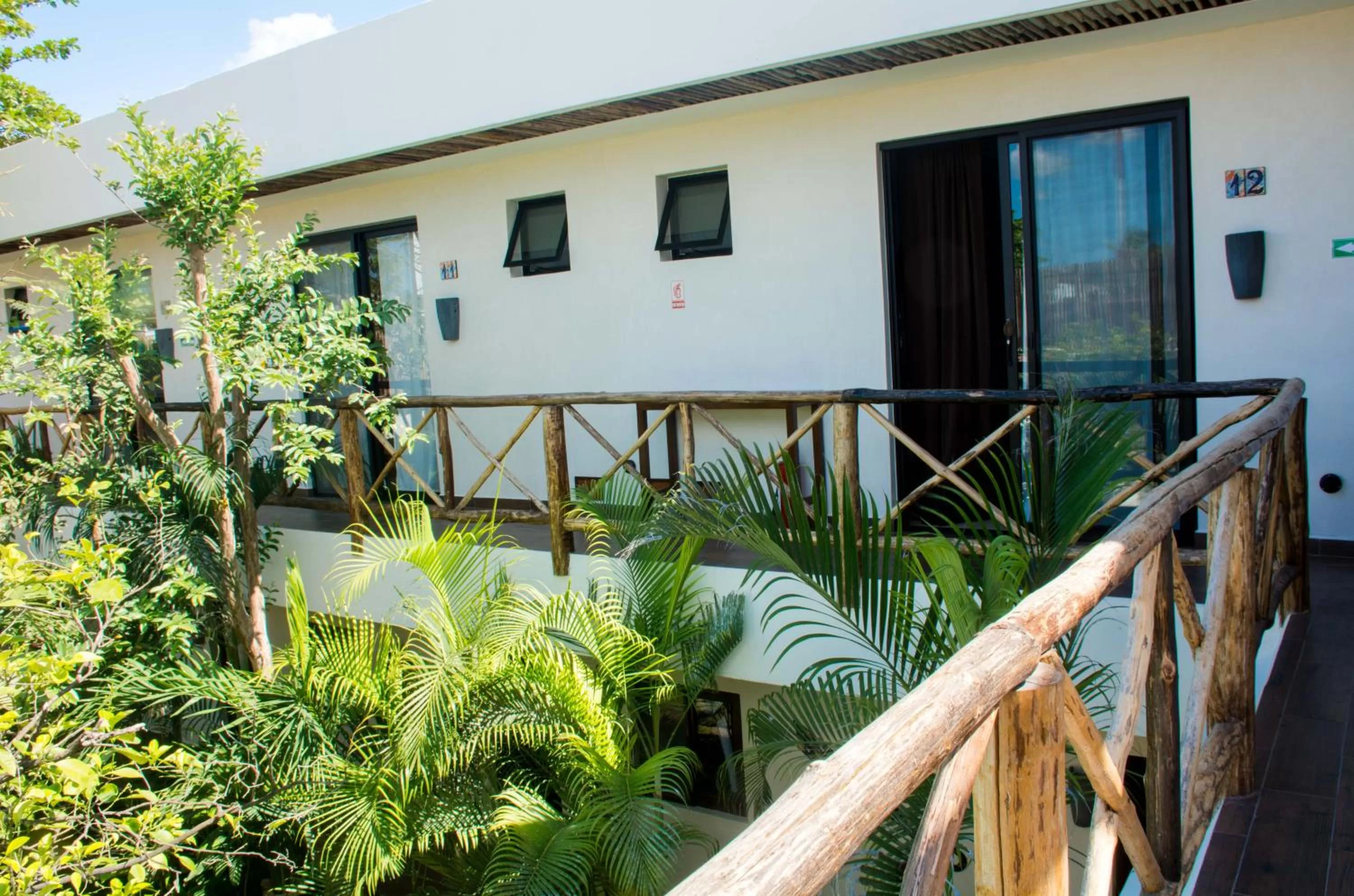 Property building in Pacha Tulum Boutique Hotel